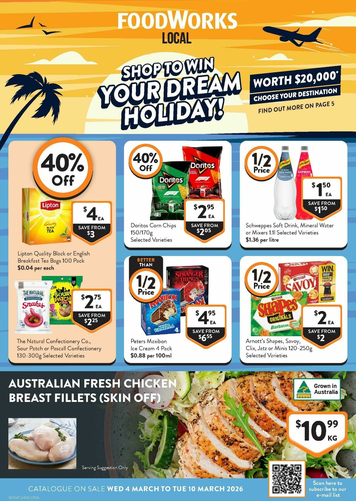 FoodWorks Catalogues from 4 March