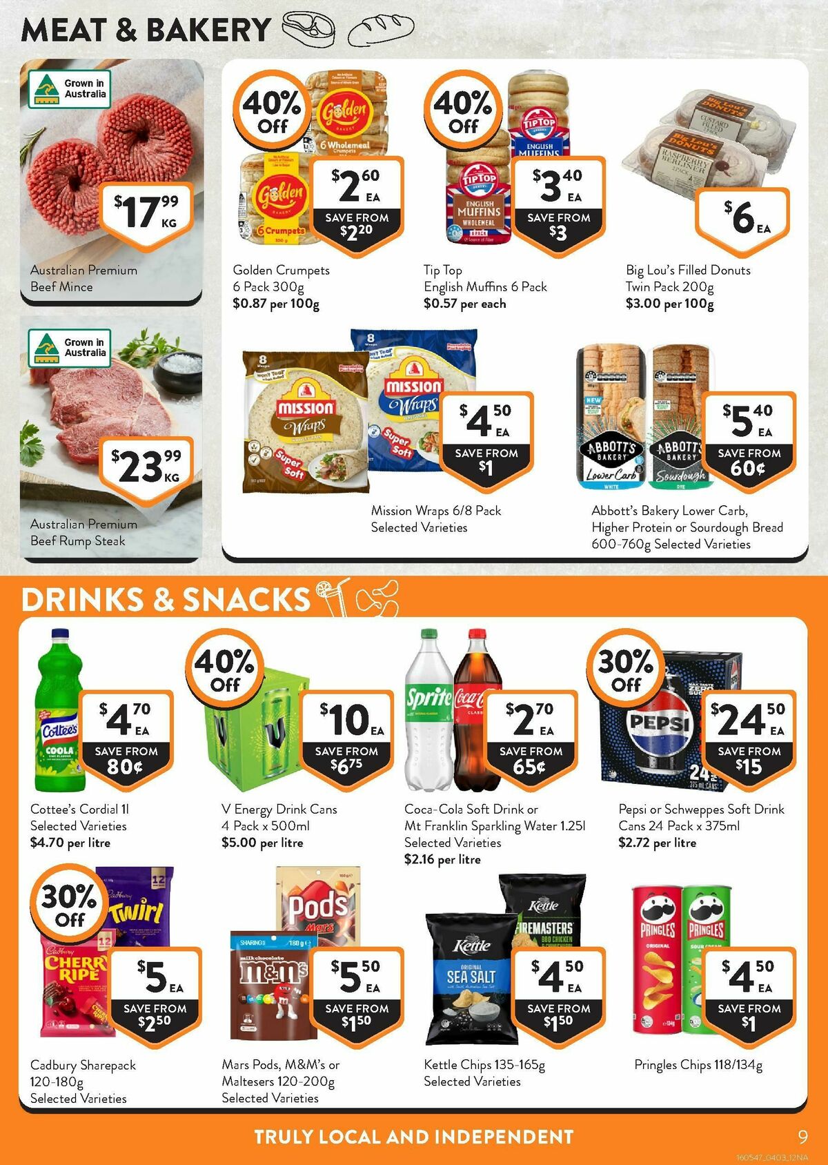 FoodWorks Catalogues from 4 March