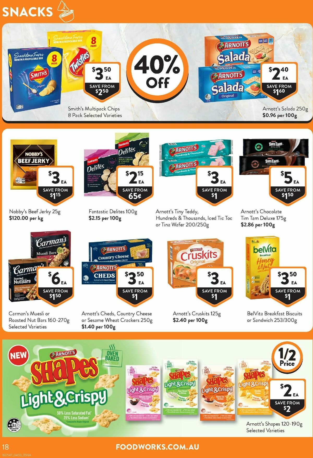 FoodWorks Supermarket Catalogues from 4 March