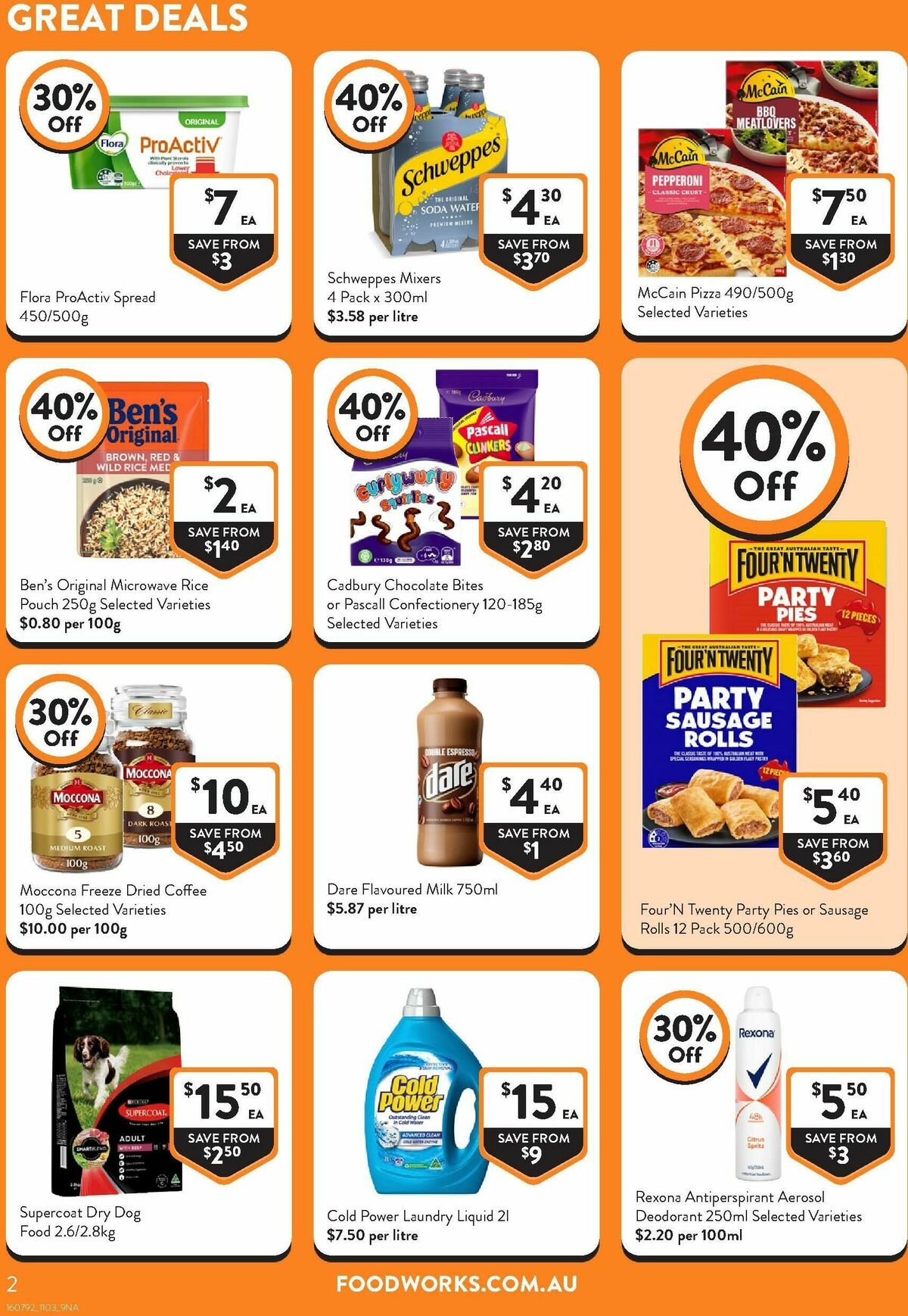 FoodWorks Catalogues from 11 March