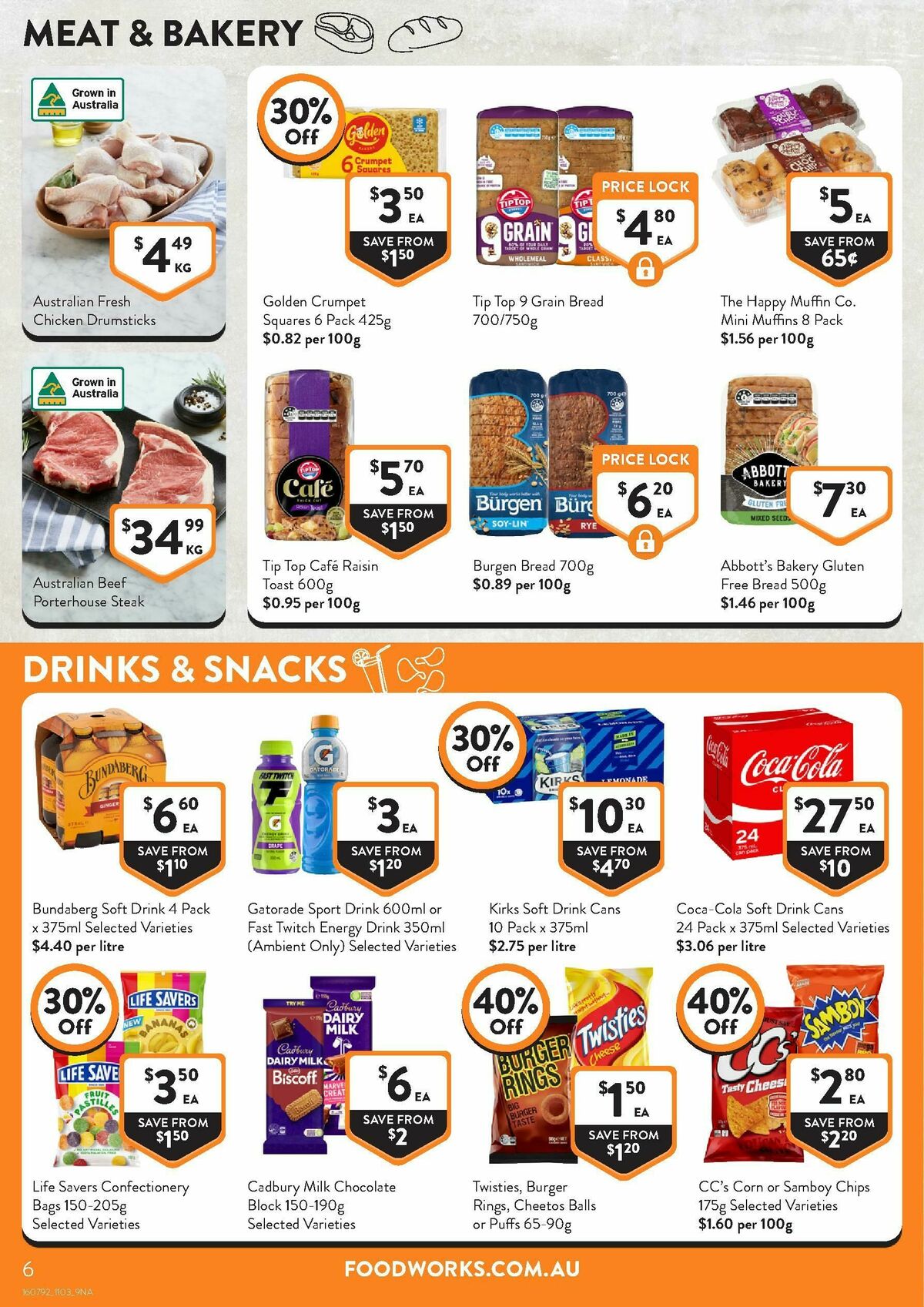 FoodWorks Catalogues from 11 March