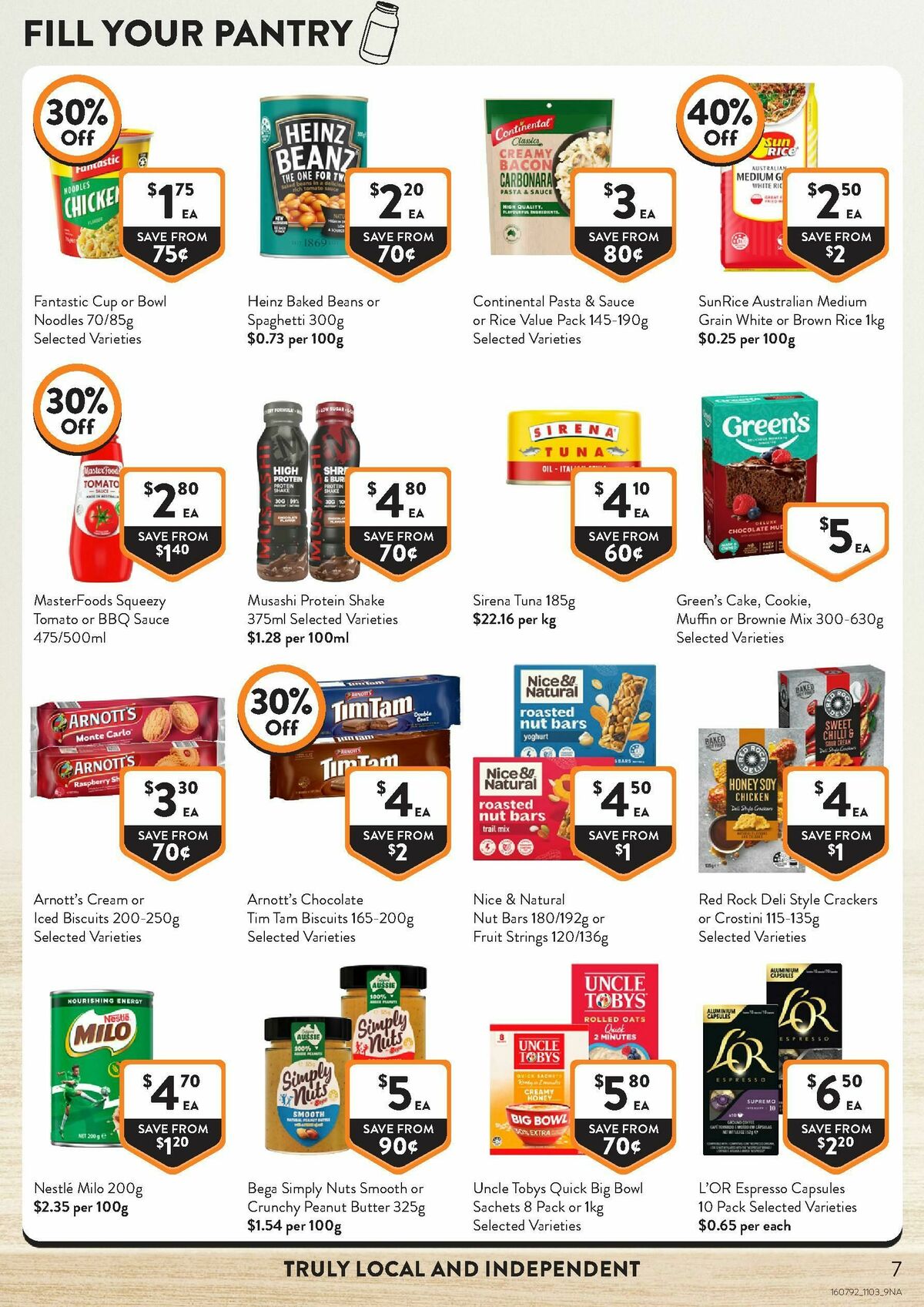 FoodWorks Catalogues from 11 March