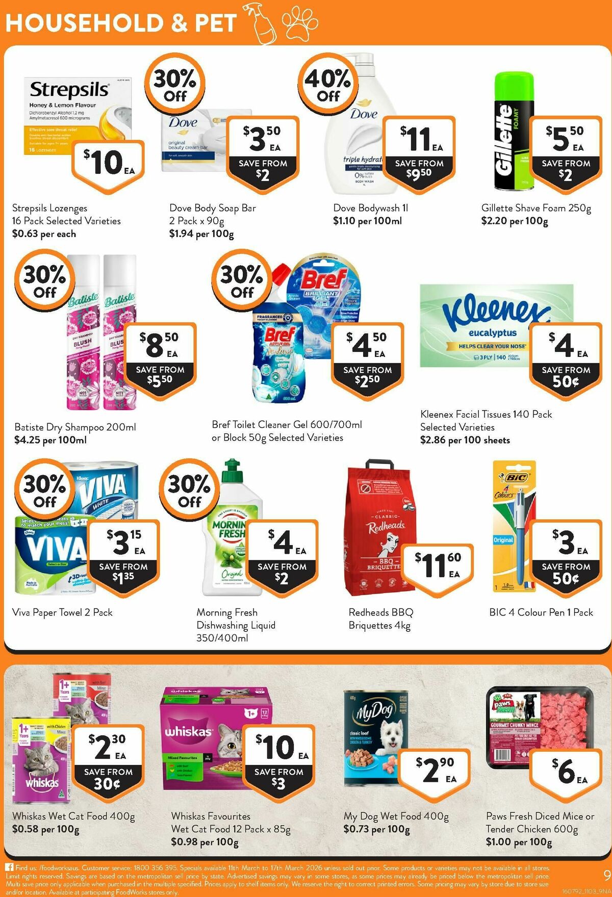 FoodWorks Catalogues from 11 March