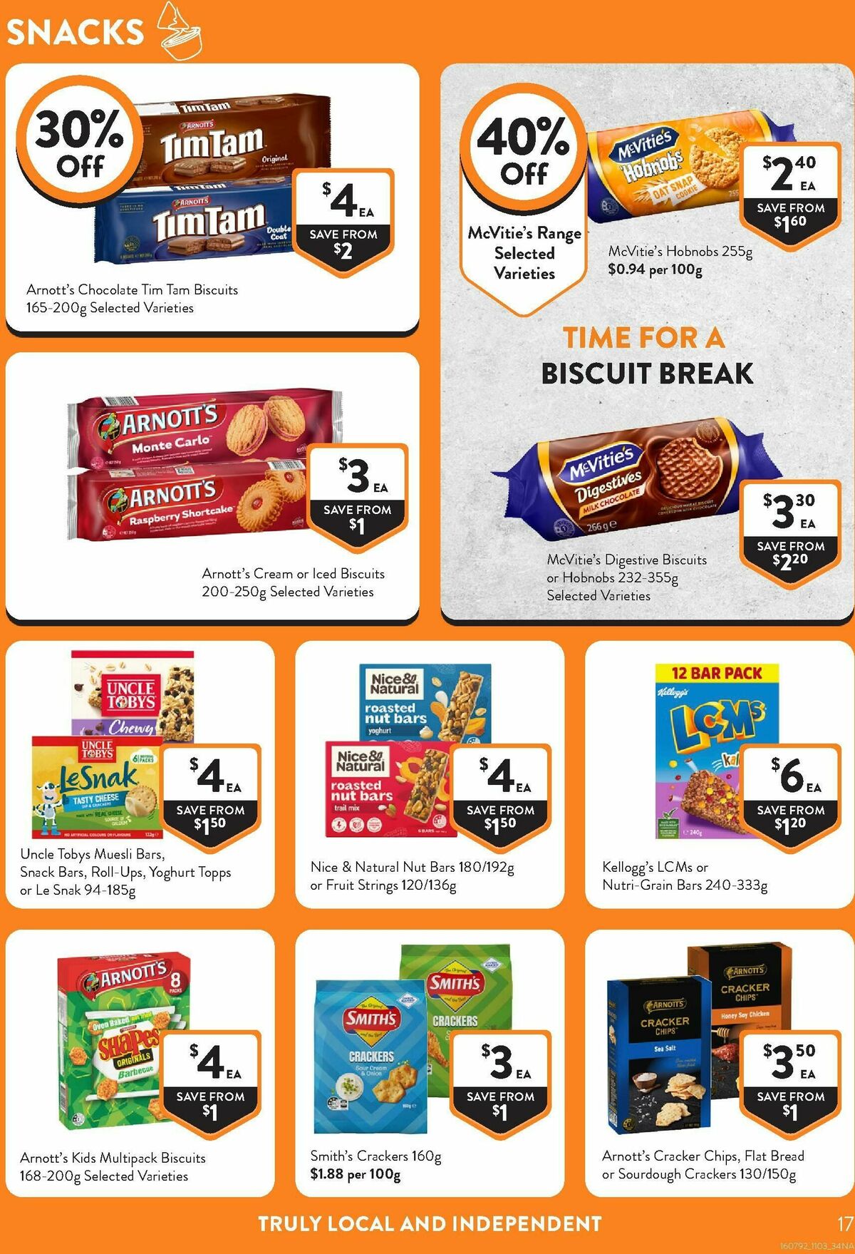 FoodWorks Supermarket Catalogues from 11 March