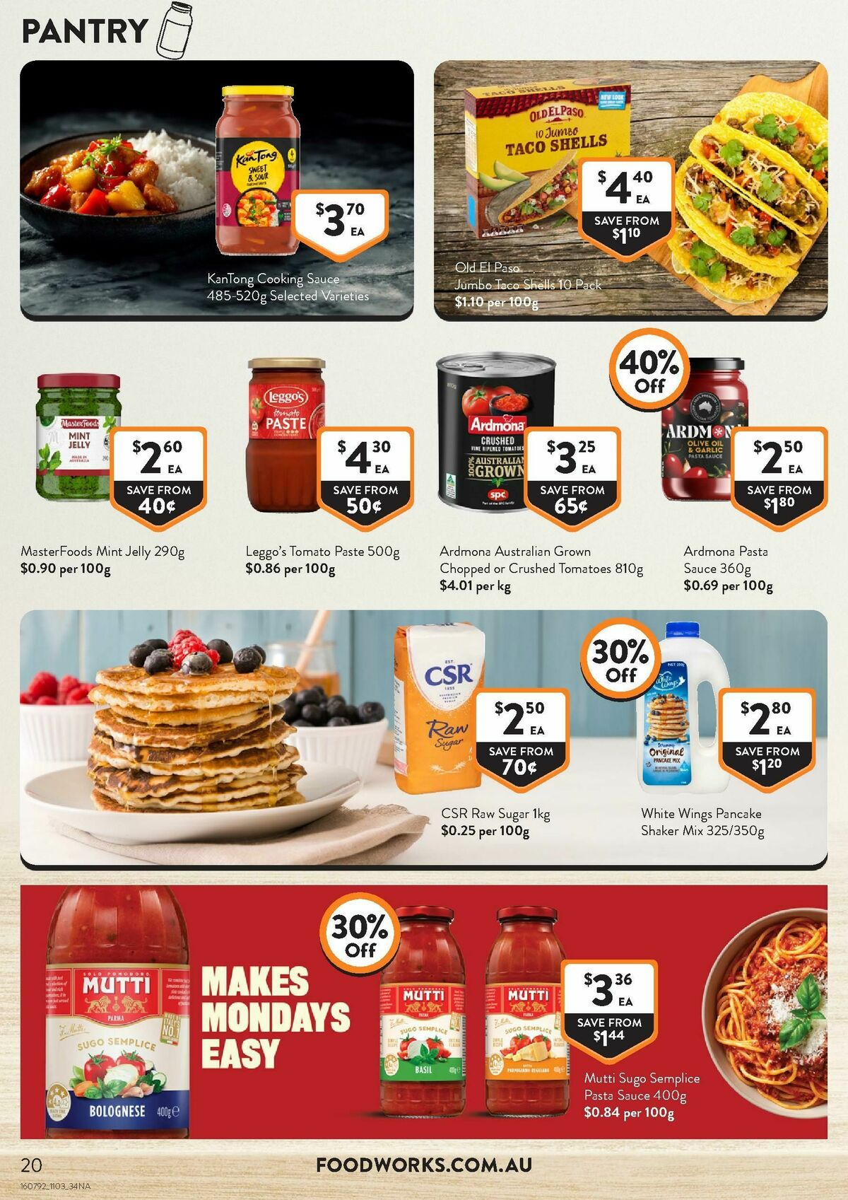 FoodWorks Supermarket Catalogues from 11 March