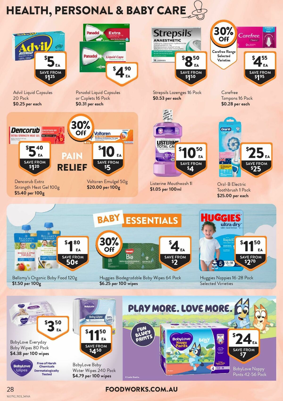 FoodWorks Supermarket Catalogues from 11 March