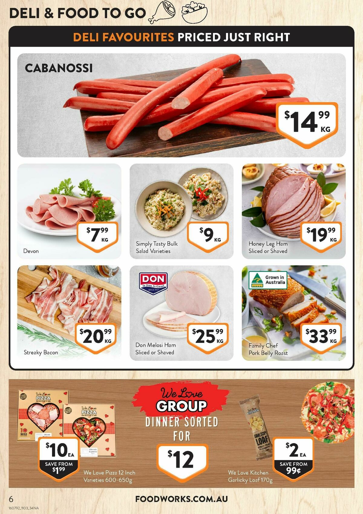 FoodWorks Supermarket Catalogues from 11 March