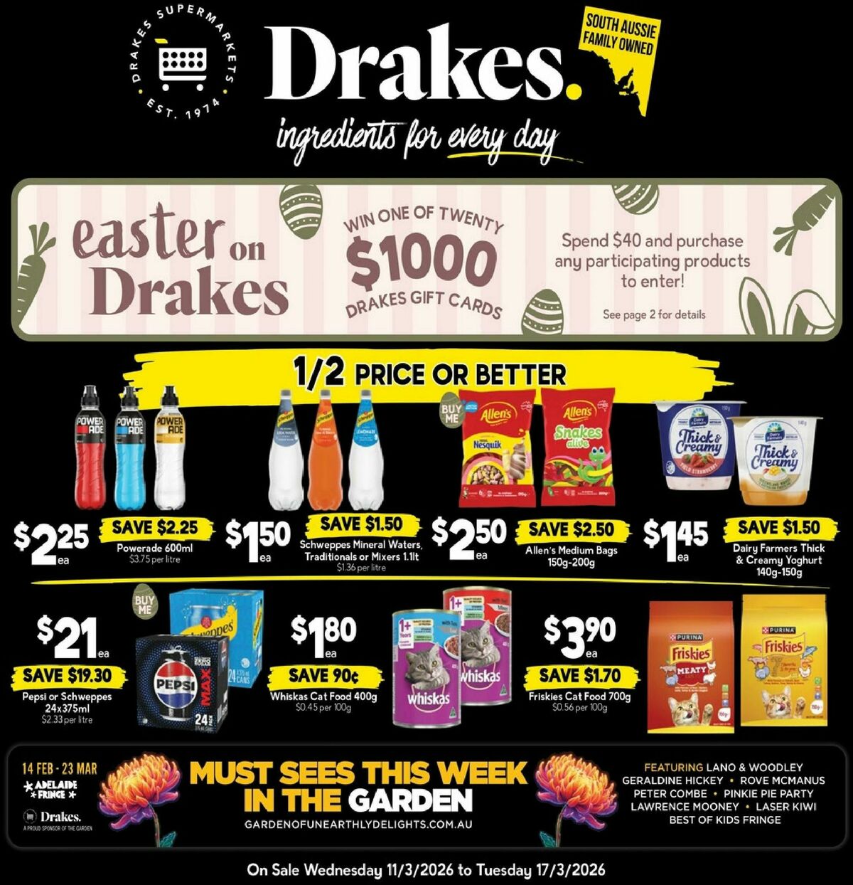 FoodWorks Queensland Catalogues from 11 March