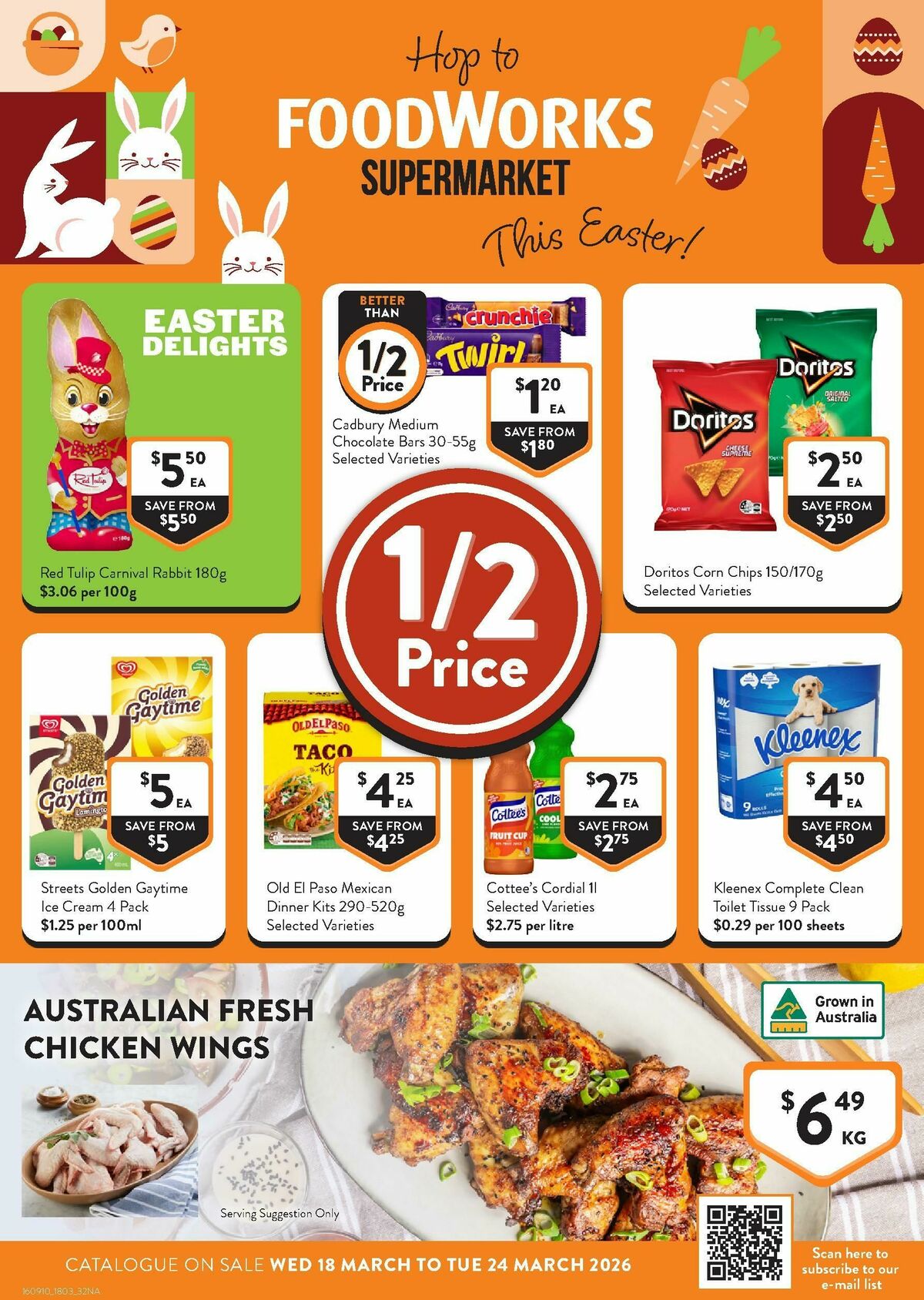 FoodWorks Supermarket Catalogues from 18 March