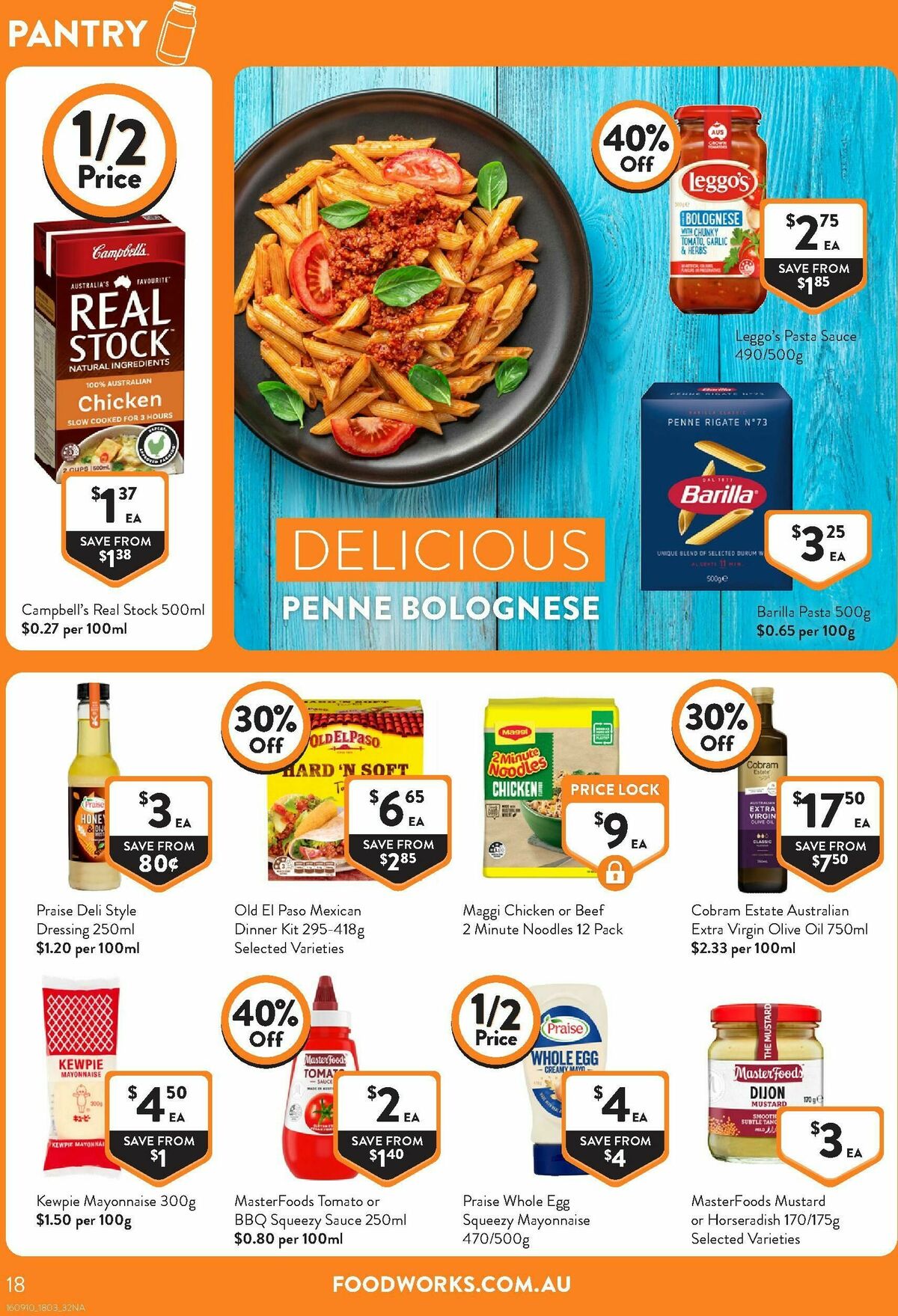 FoodWorks Supermarket Catalogues from 18 March
