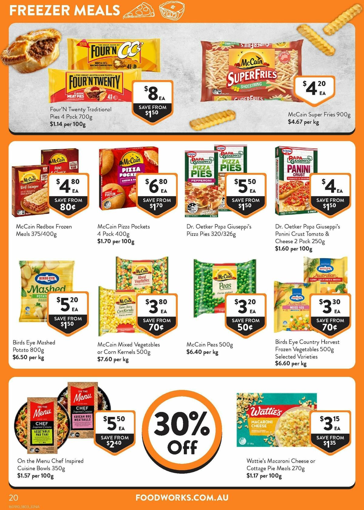 FoodWorks Supermarket Catalogues from 18 March