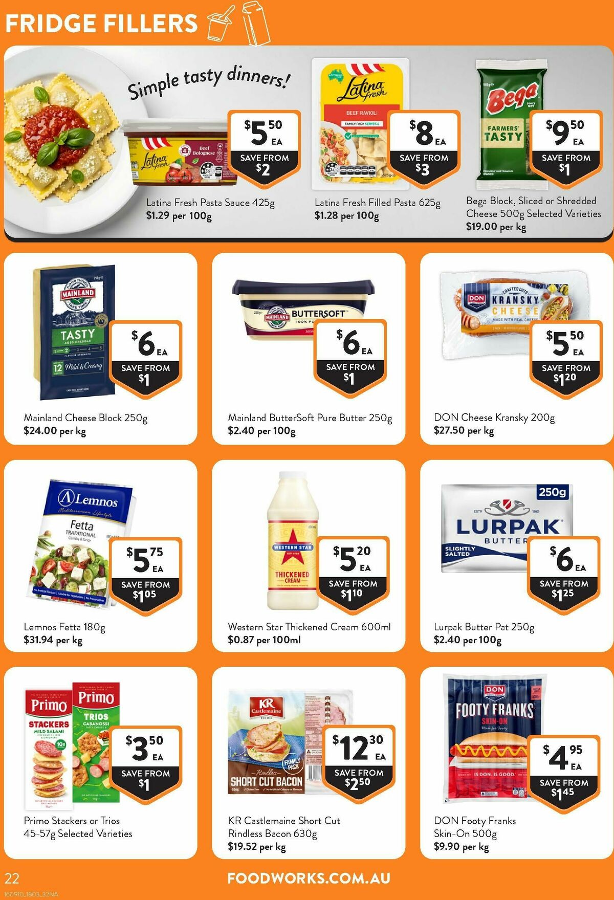 FoodWorks Supermarket Catalogues from 18 March