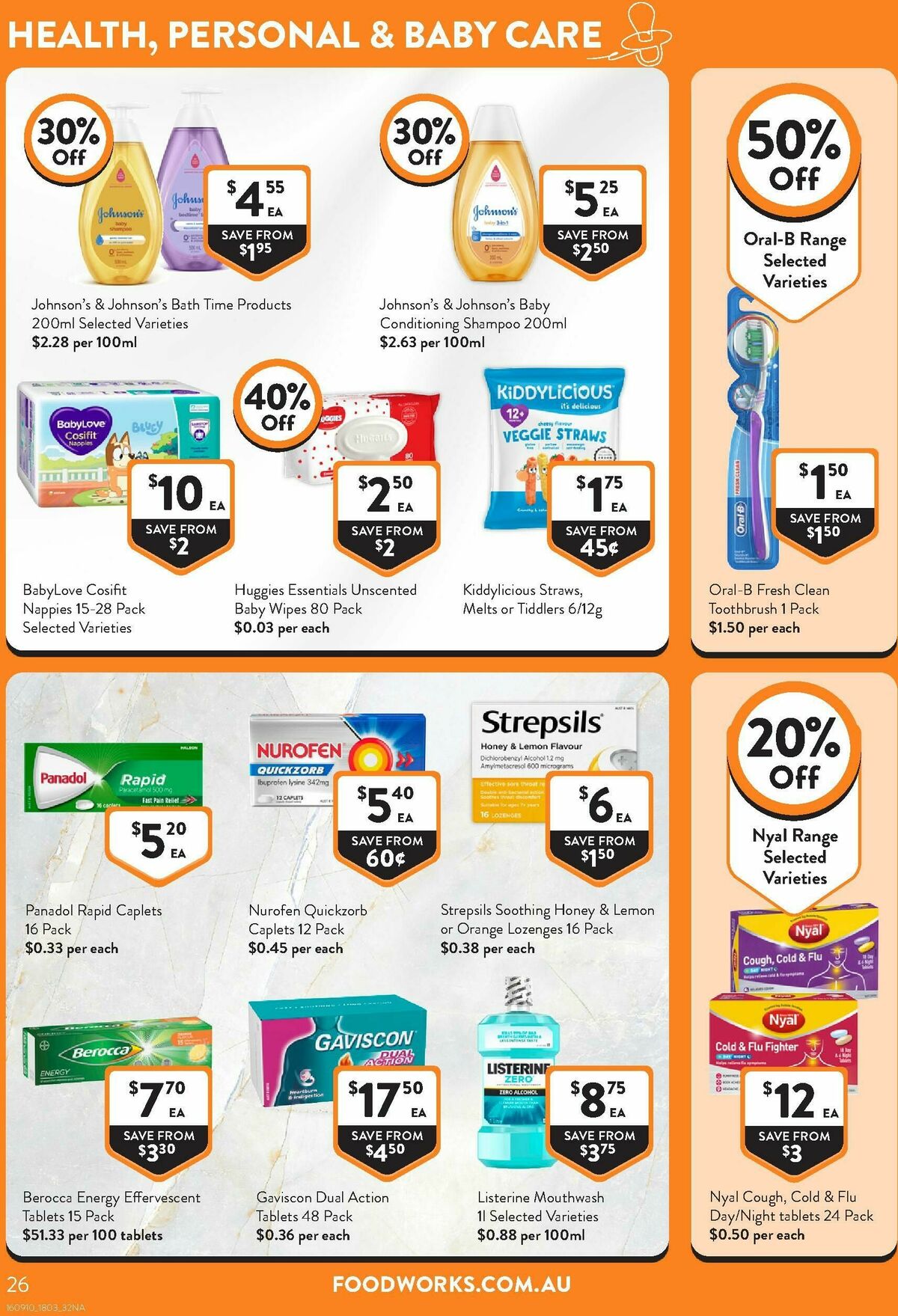 FoodWorks Supermarket Catalogues from 18 March