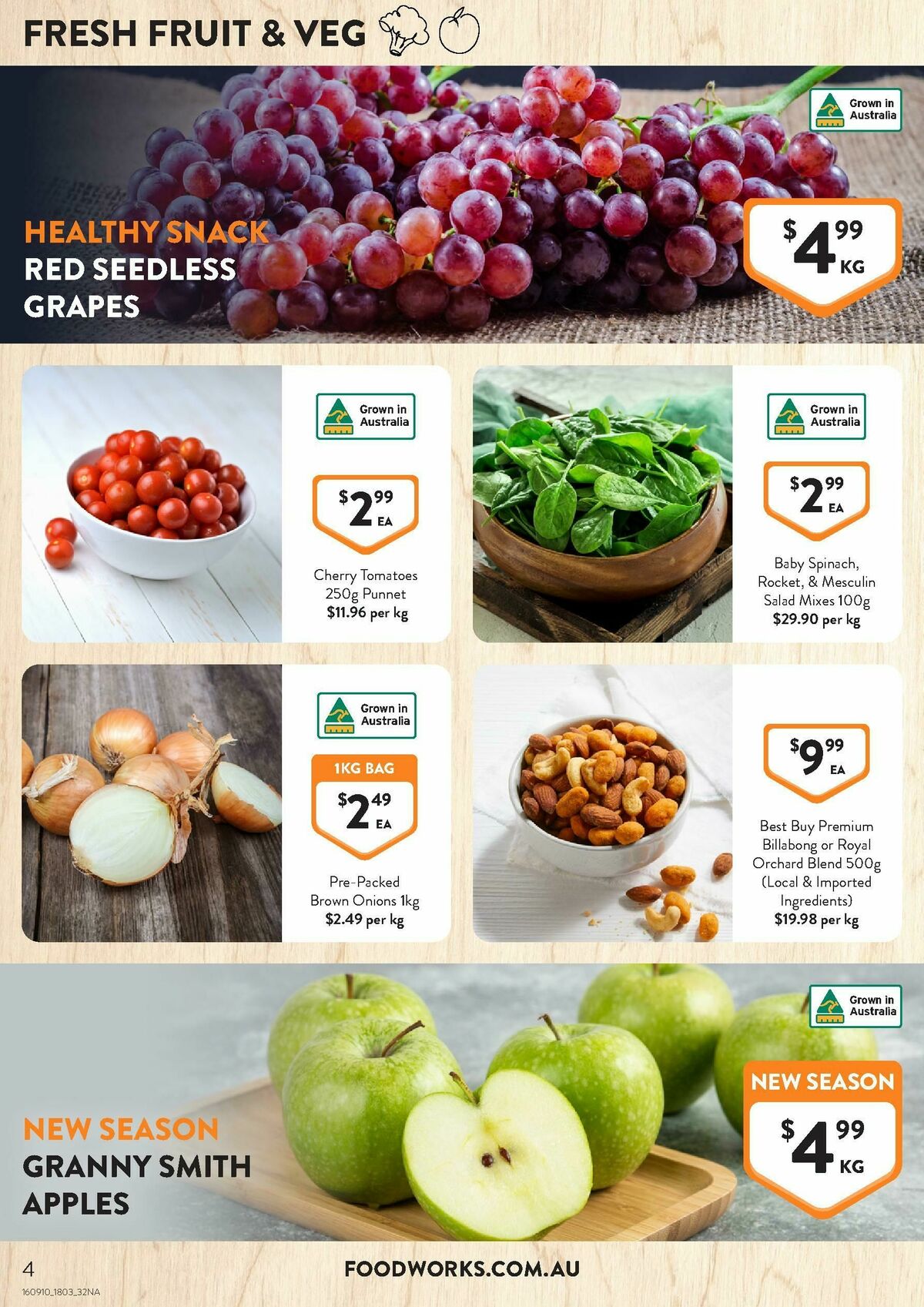 FoodWorks Supermarket Catalogues from 18 March