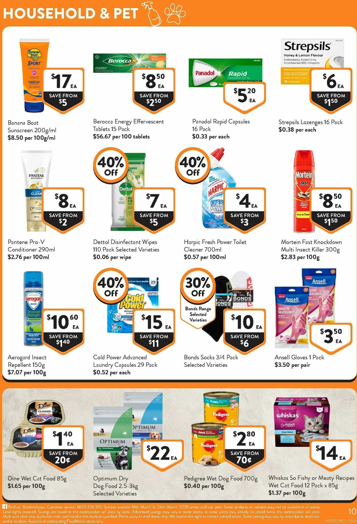 FoodWorks Catalogues from 18 March