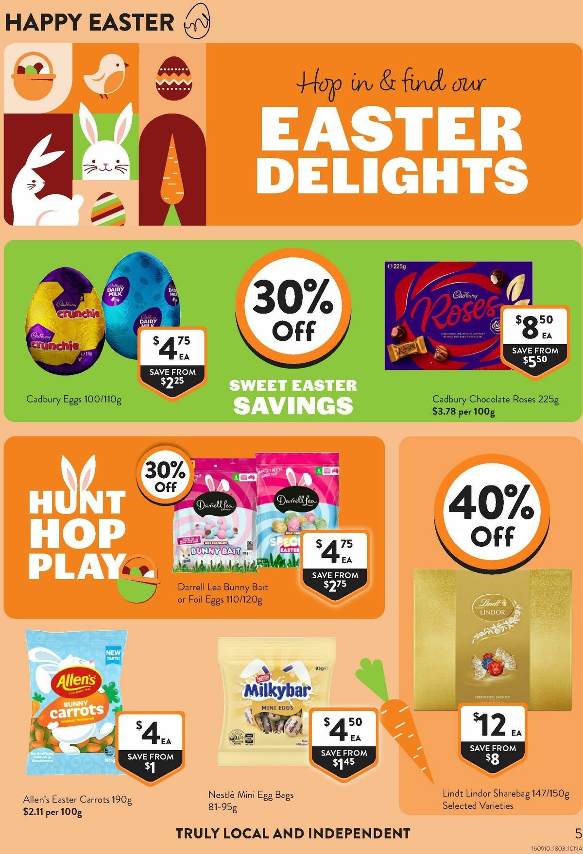 FoodWorks Catalogues from 18 March