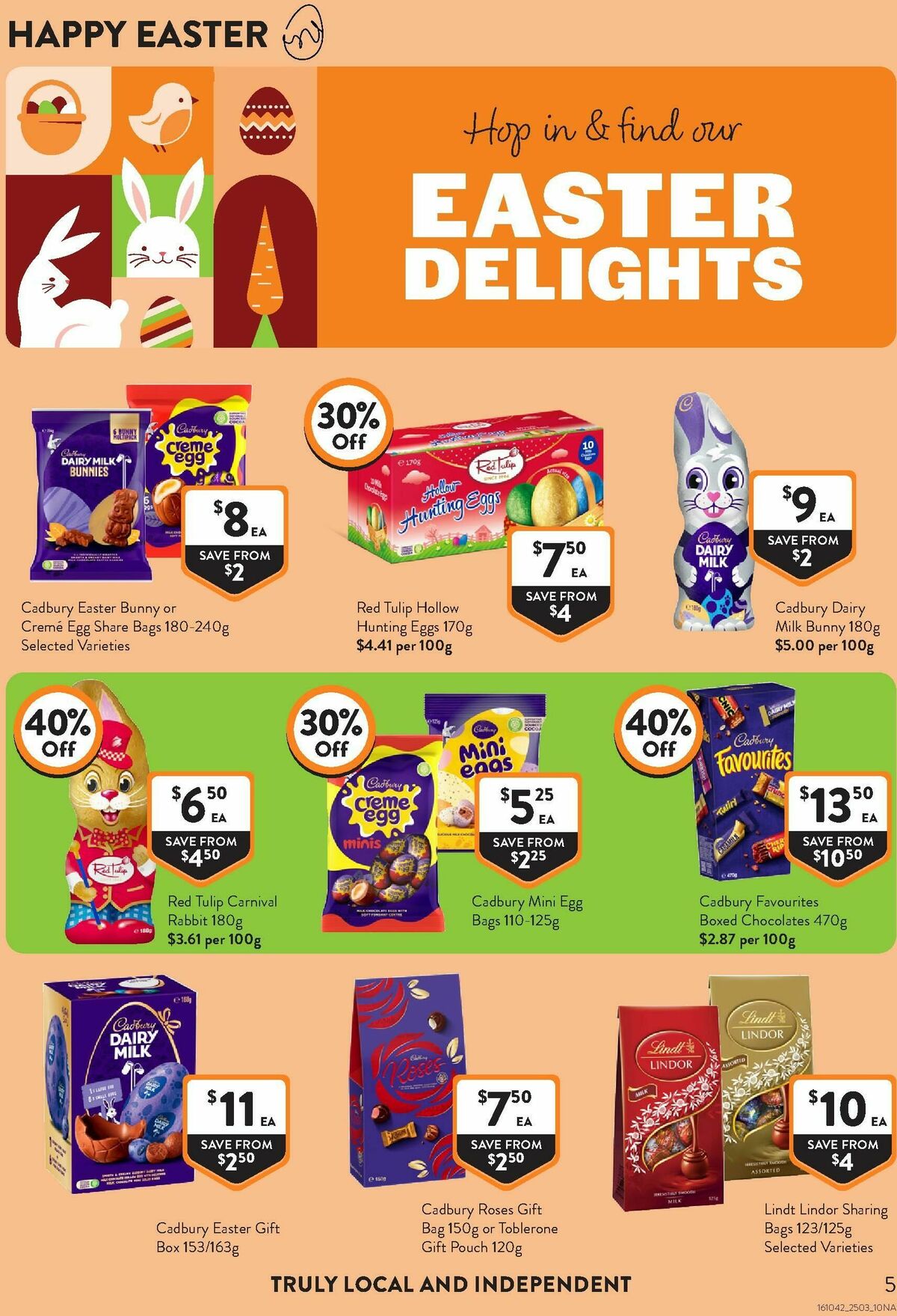 FoodWorks Catalogues from 25 March