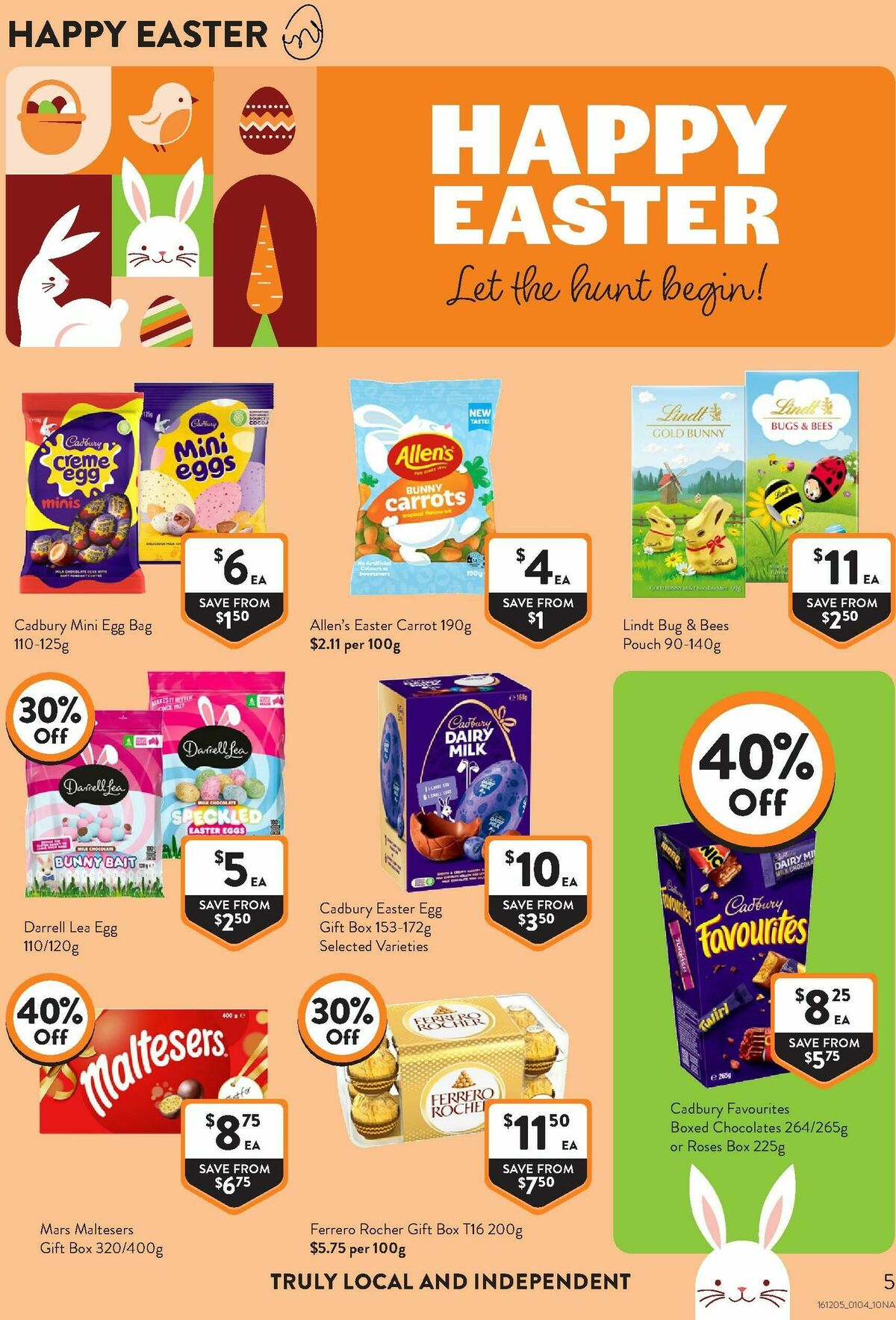 FoodWorks Catalogues from 1 April