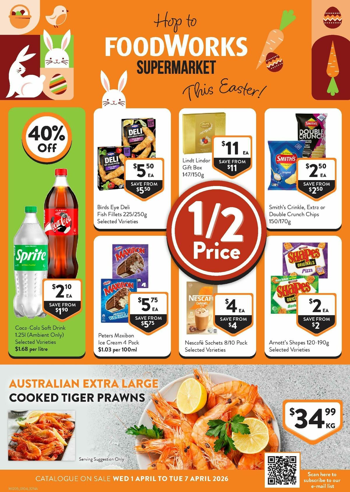 FoodWorks Supermarket Catalogues from 1 April