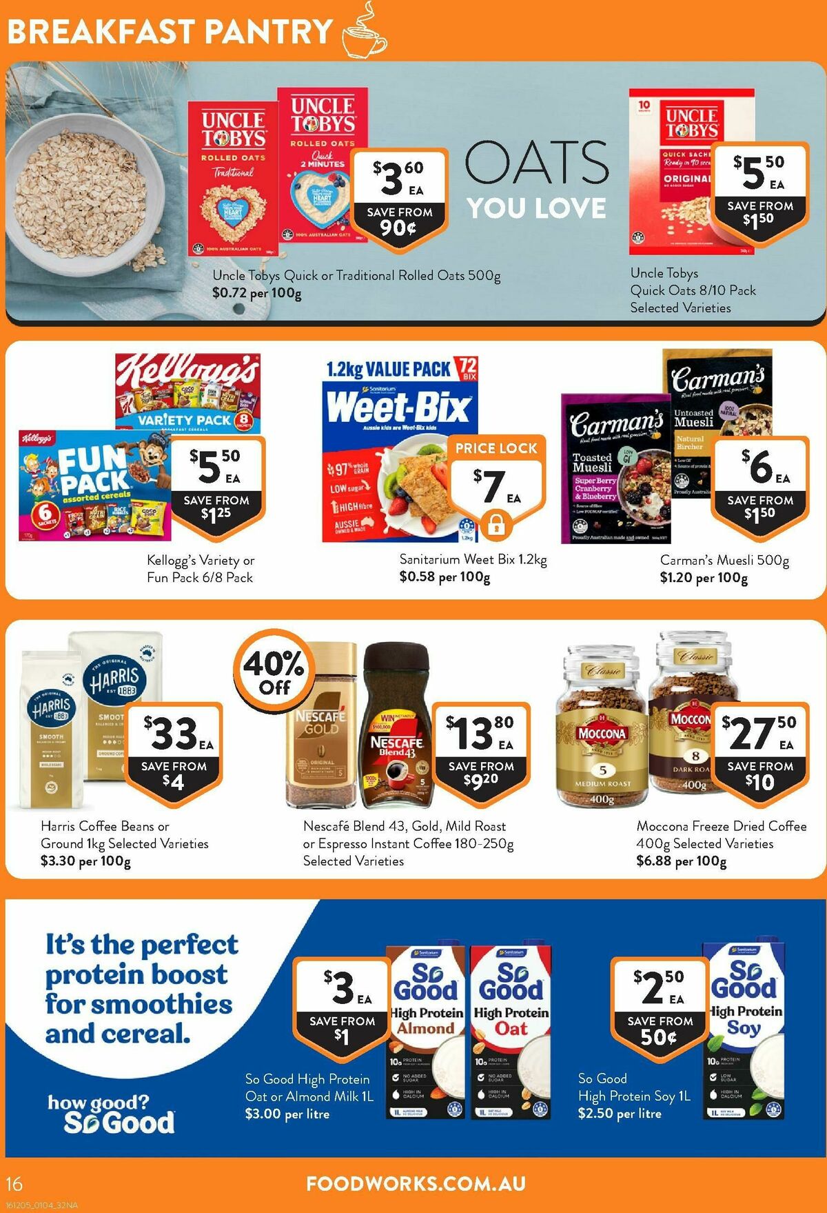 FoodWorks Supermarket Catalogues from 1 April