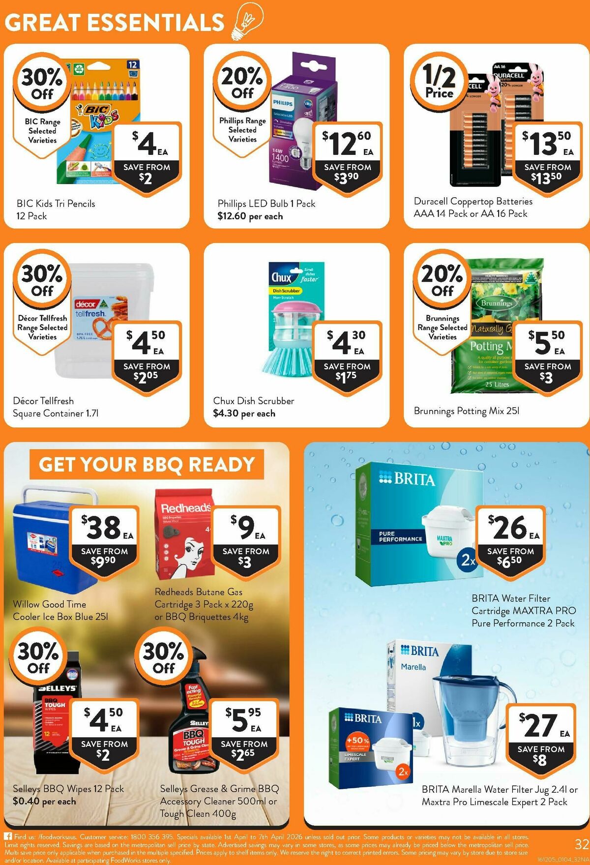 FoodWorks Supermarket Catalogues from 1 April