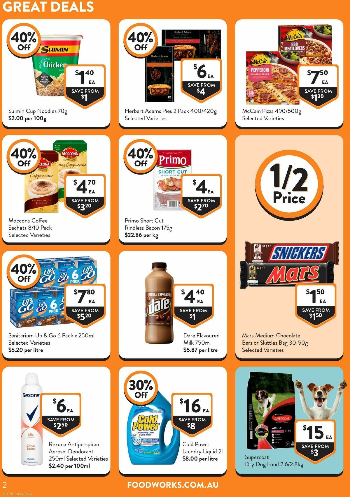 FoodWorks Catalogues from 8 April