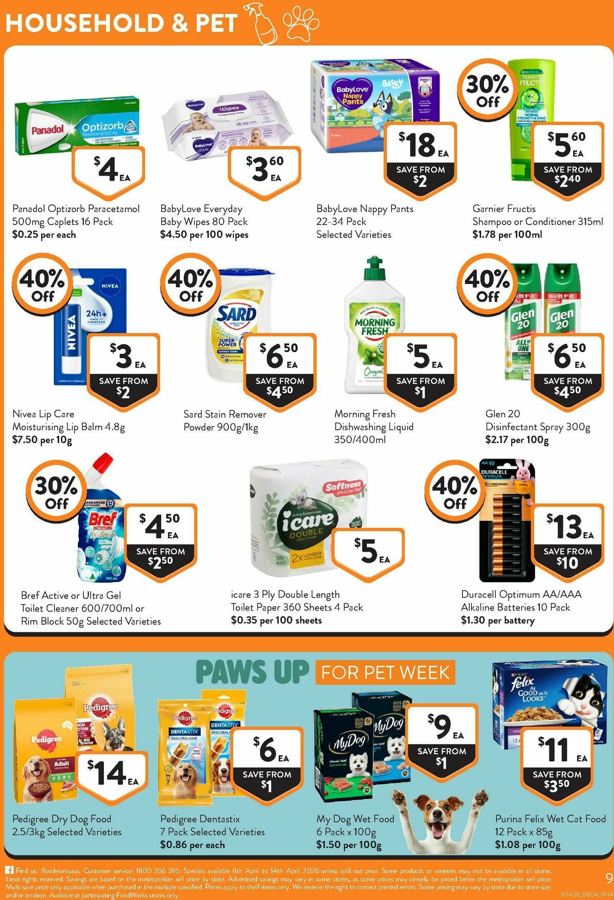 FoodWorks Catalogues from 8 April