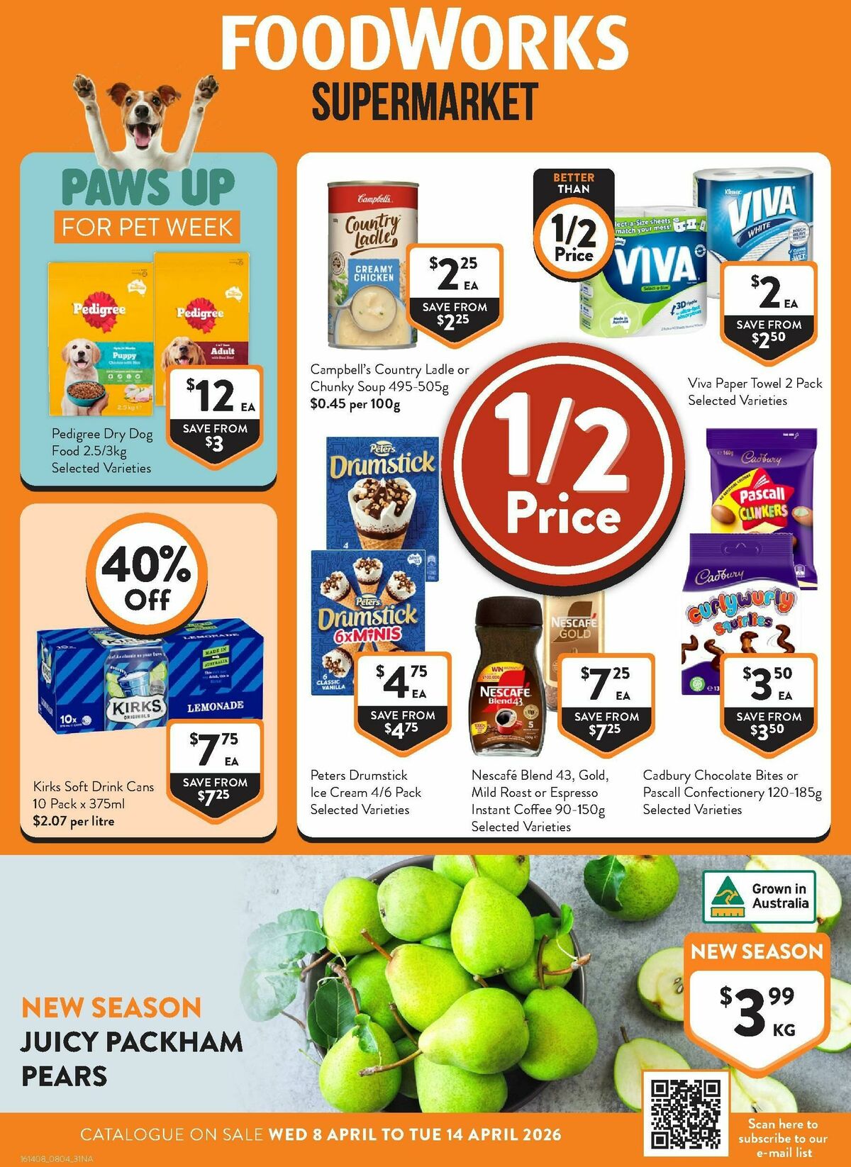 FoodWorks Supermarket Catalogues from 8 April