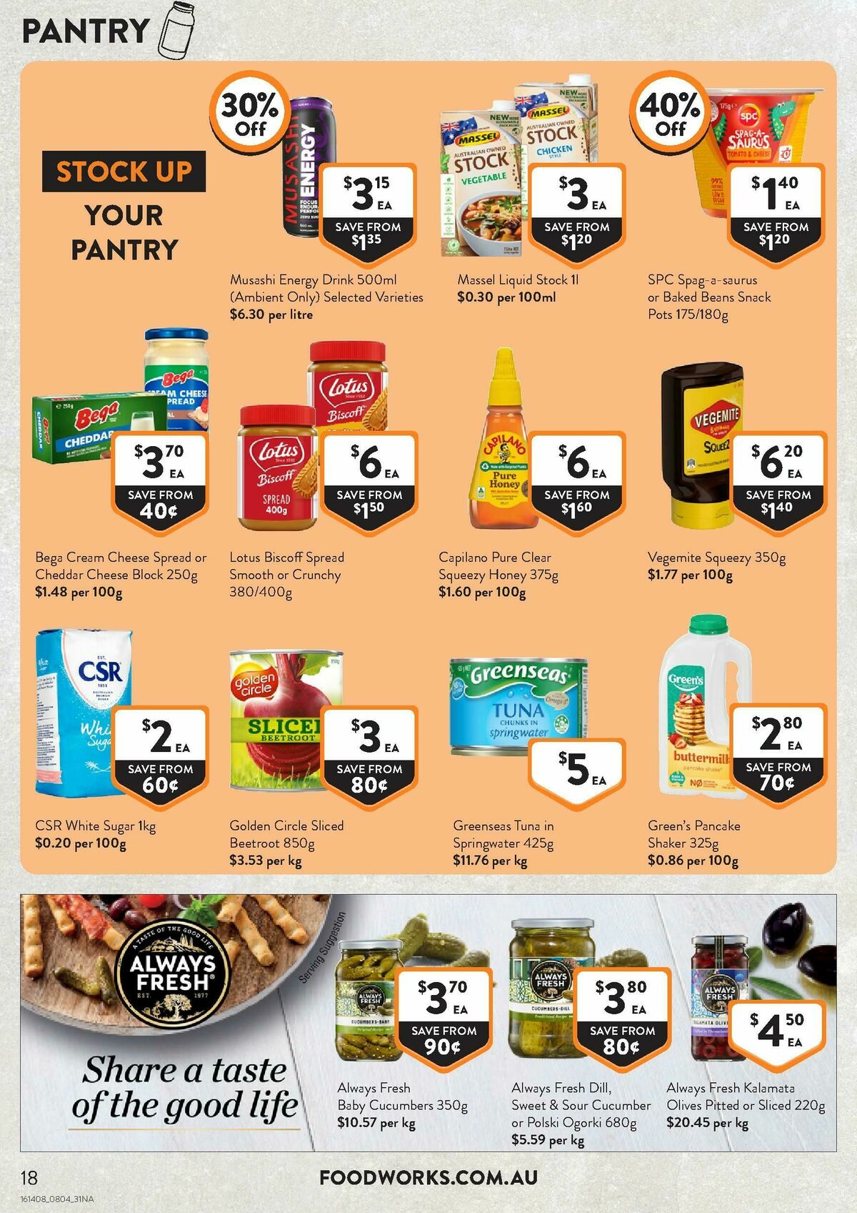 FoodWorks Supermarket Catalogues from 8 April