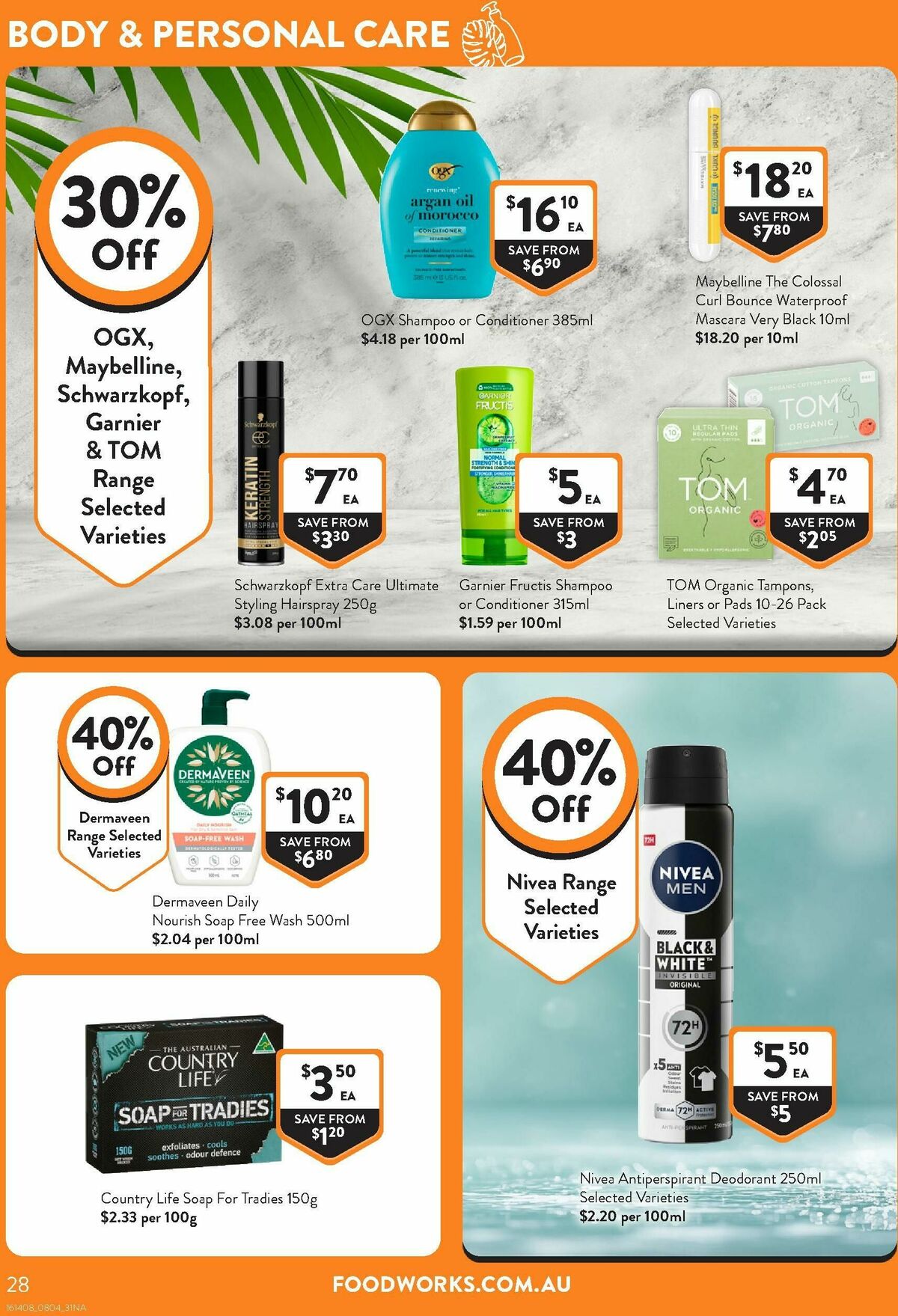 FoodWorks Supermarket Catalogues from 8 April