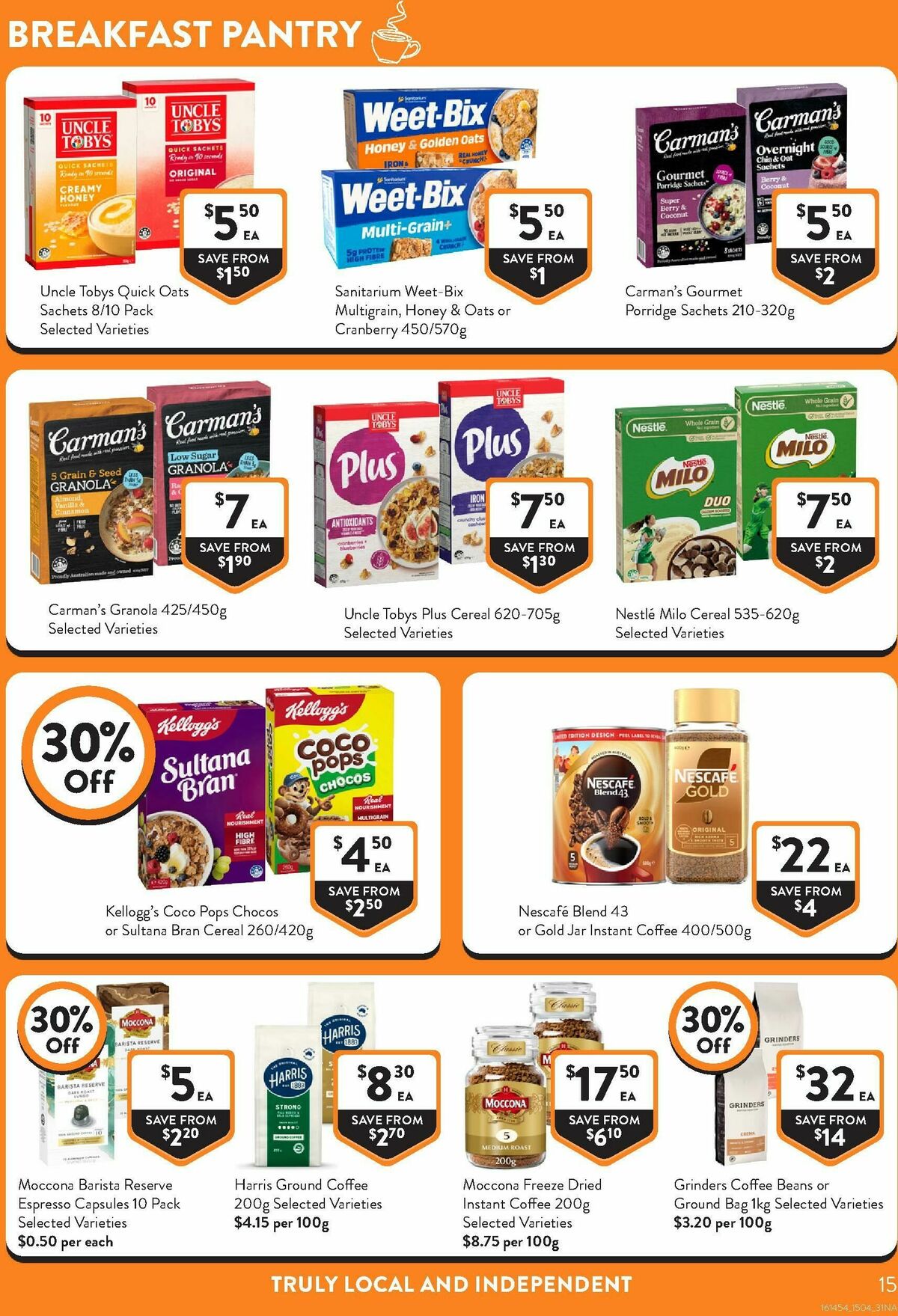 FoodWorks Supermarket Catalogues from 15 April