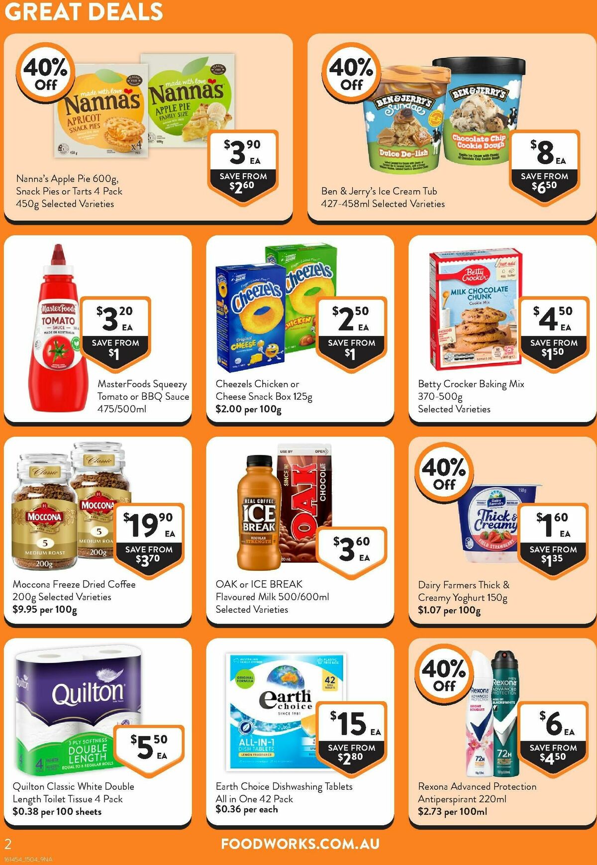 FoodWorks Catalogues from 15 April