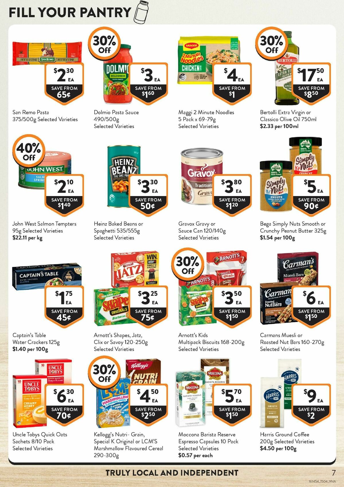 FoodWorks Catalogues from 15 April