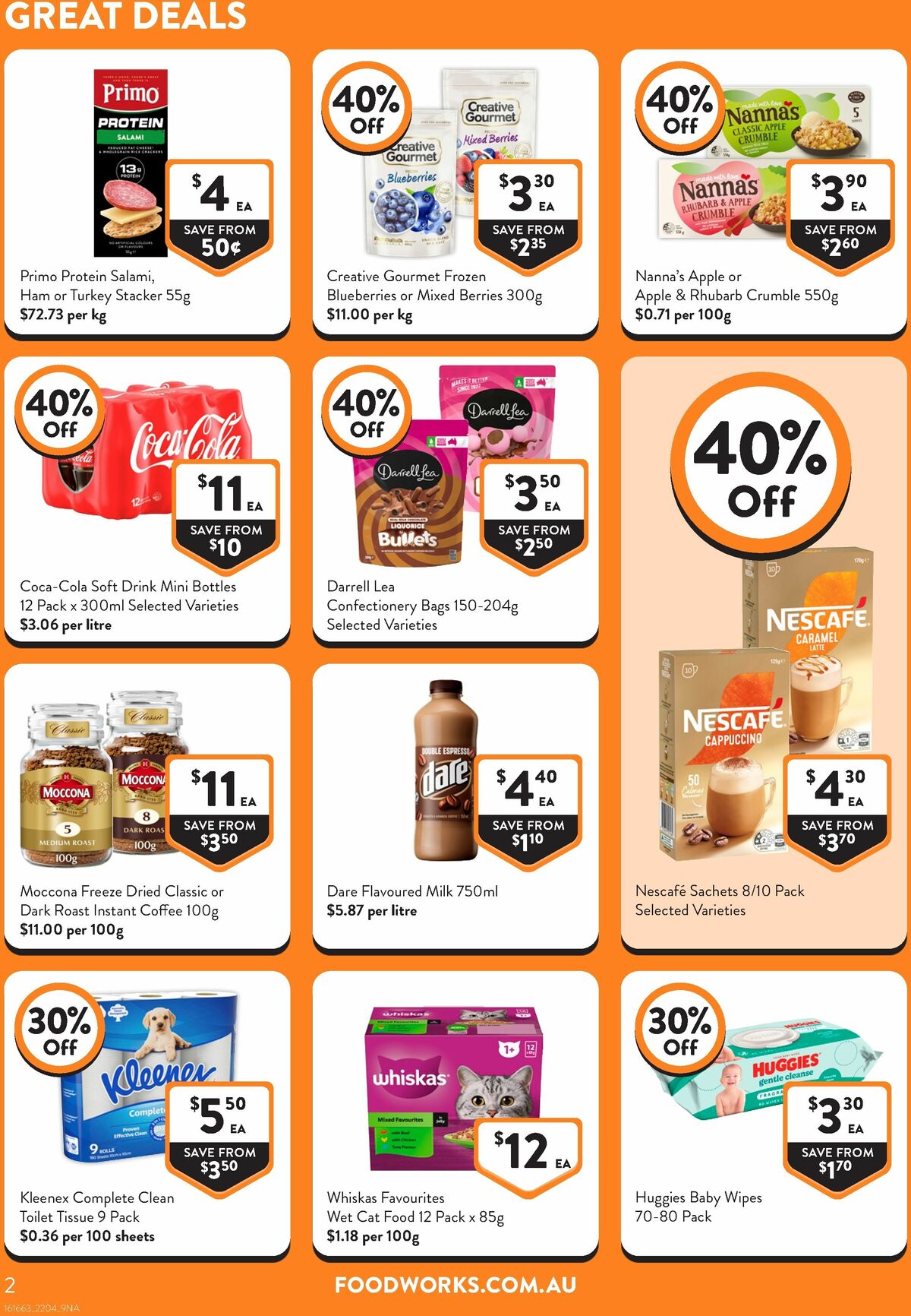 FoodWorks Catalogues from 22 April