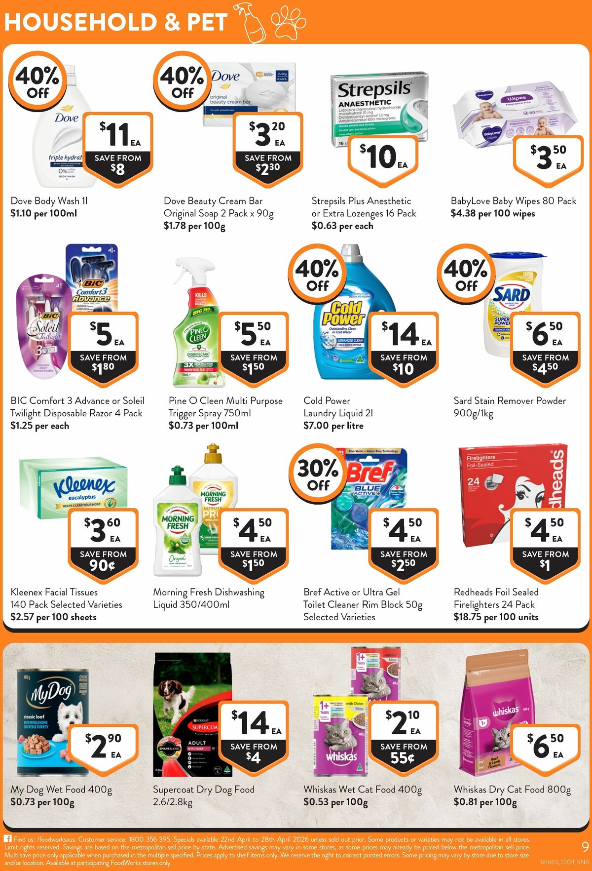 FoodWorks Catalogues from 22 April