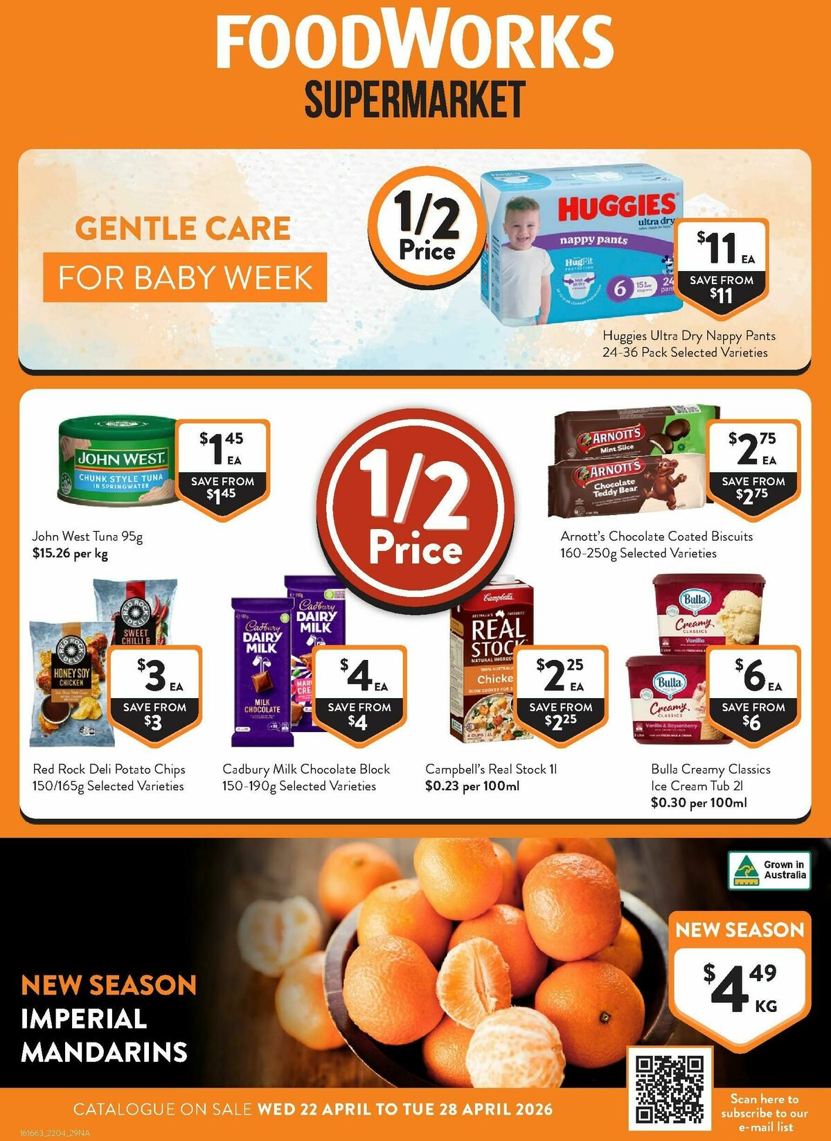 FoodWorks Supermarket Catalogues from 22 April