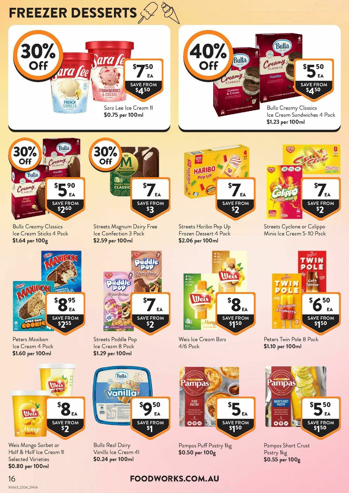 FoodWorks Supermarket Catalogues from 22 April