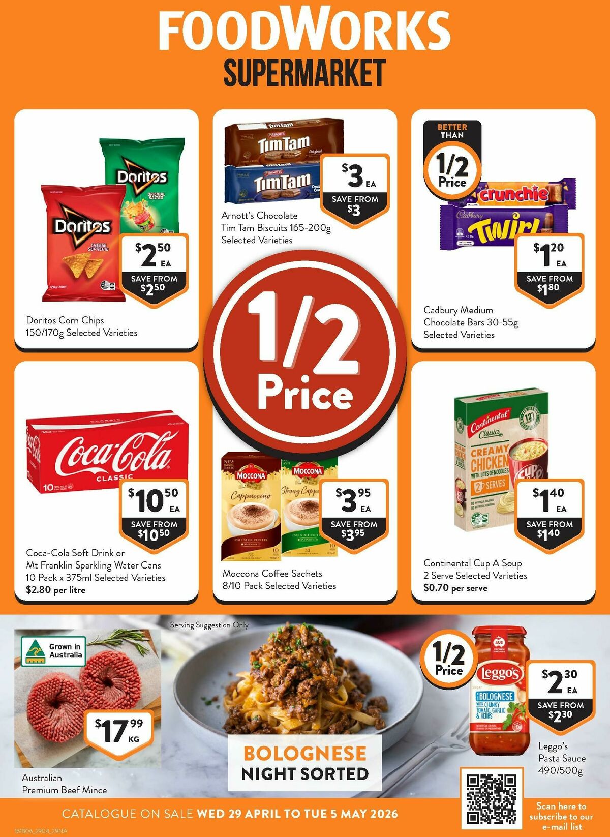 FoodWorks Supermarket Catalogues from 29 April