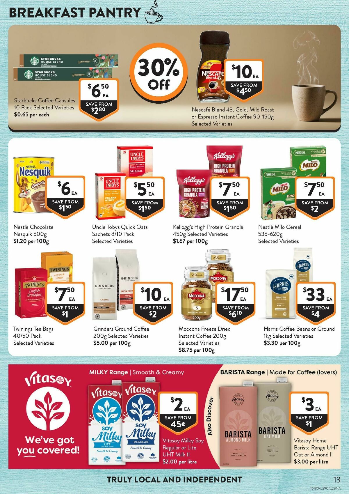 FoodWorks Supermarket Catalogues from 29 April