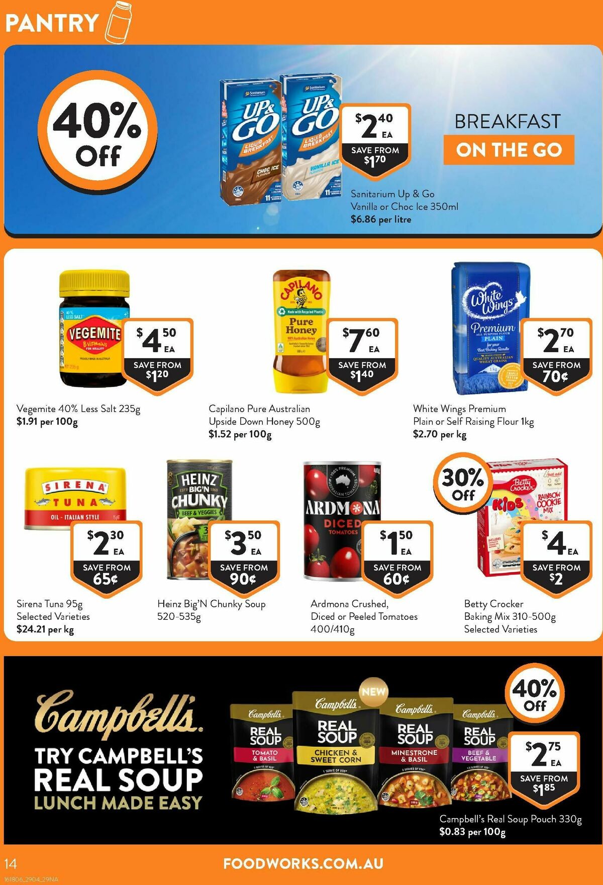 FoodWorks Supermarket Catalogues from 29 April