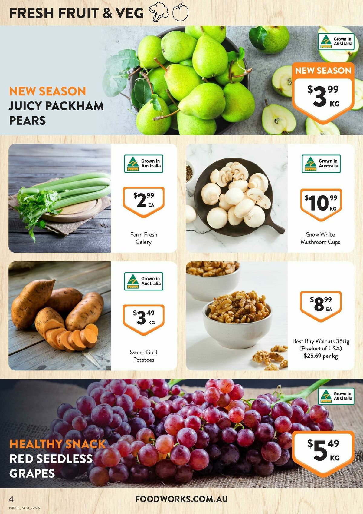 FoodWorks Supermarket Catalogues from 29 April