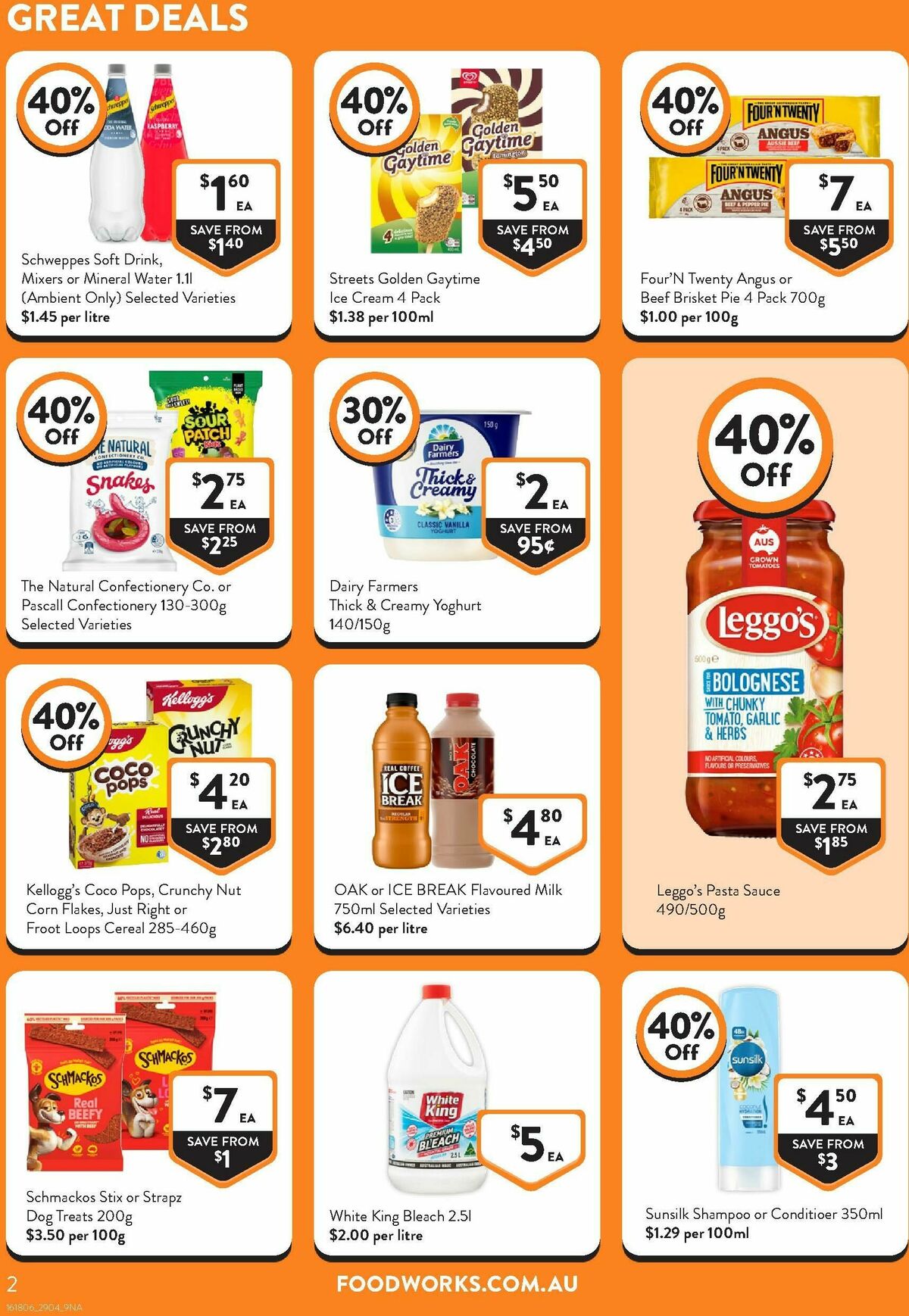 FoodWorks Catalogues from 29 April