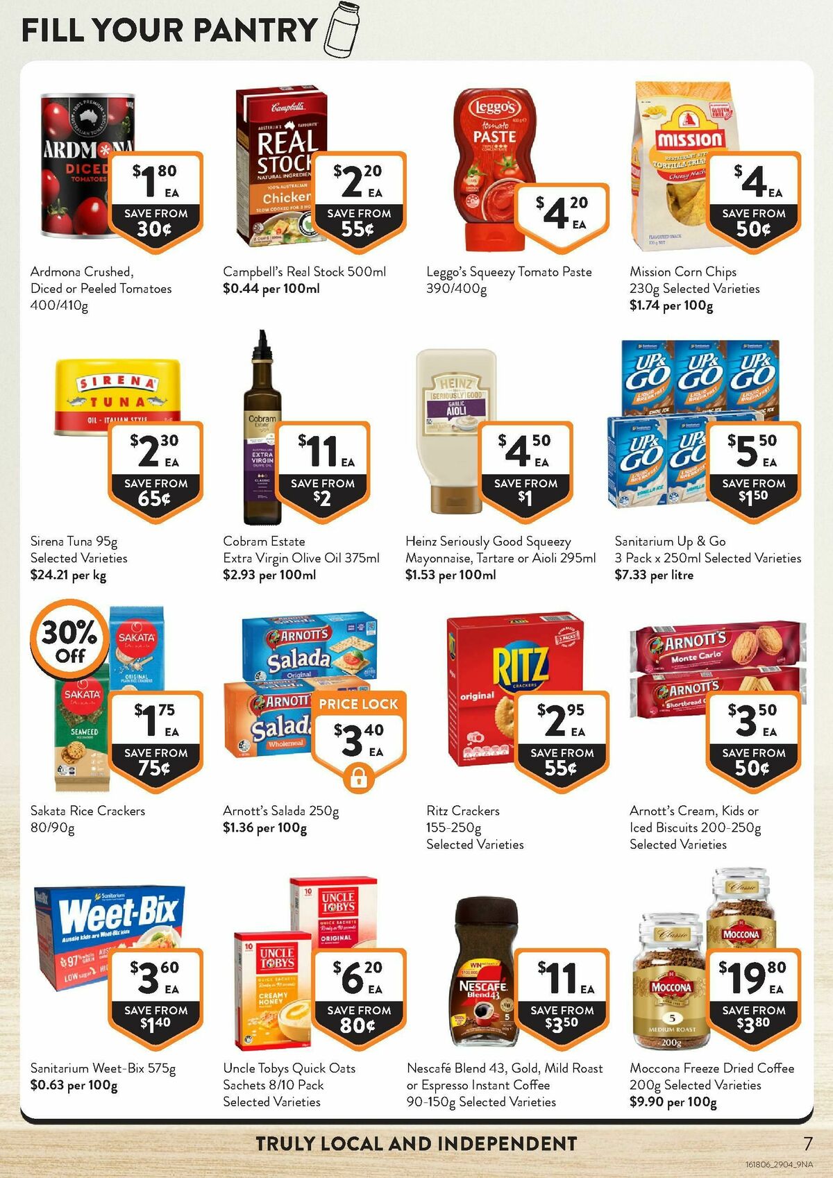 FoodWorks Catalogues from 29 April