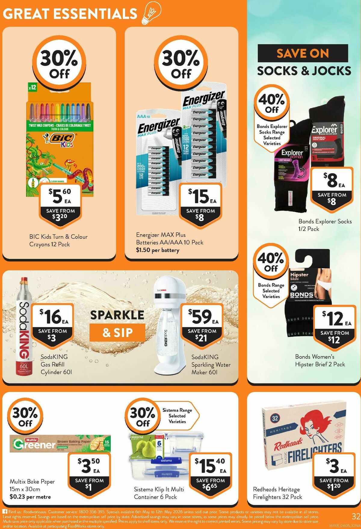 FoodWorks Supermarket Catalogues from 6 May