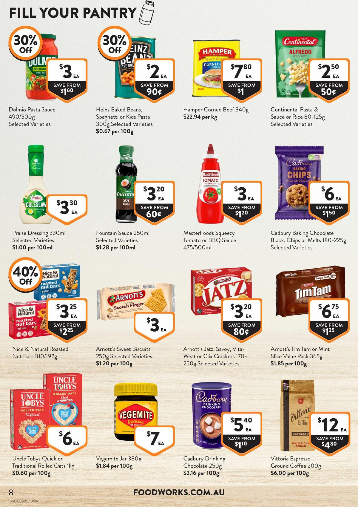FoodWorks Catalogues from 6 May