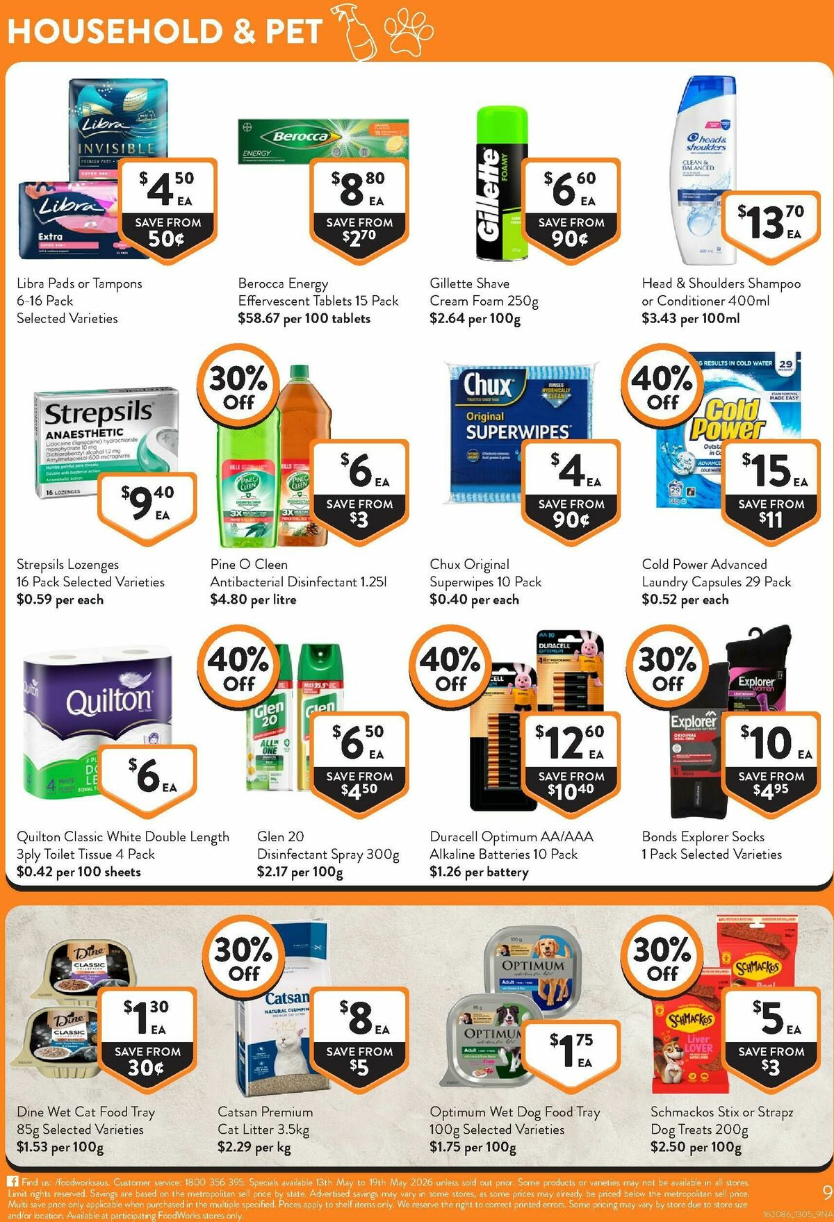 FoodWorks Catalogues from 13 May