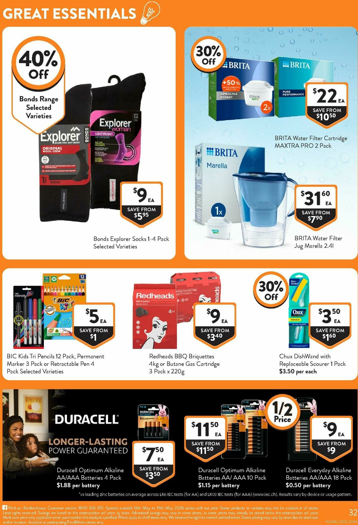 FoodWorks Supermarket Catalogues from 13 May