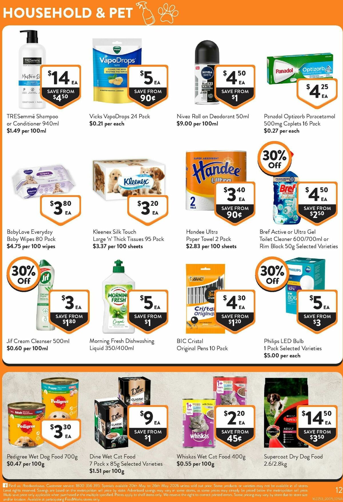 FoodWorks Catalogues from 20 May