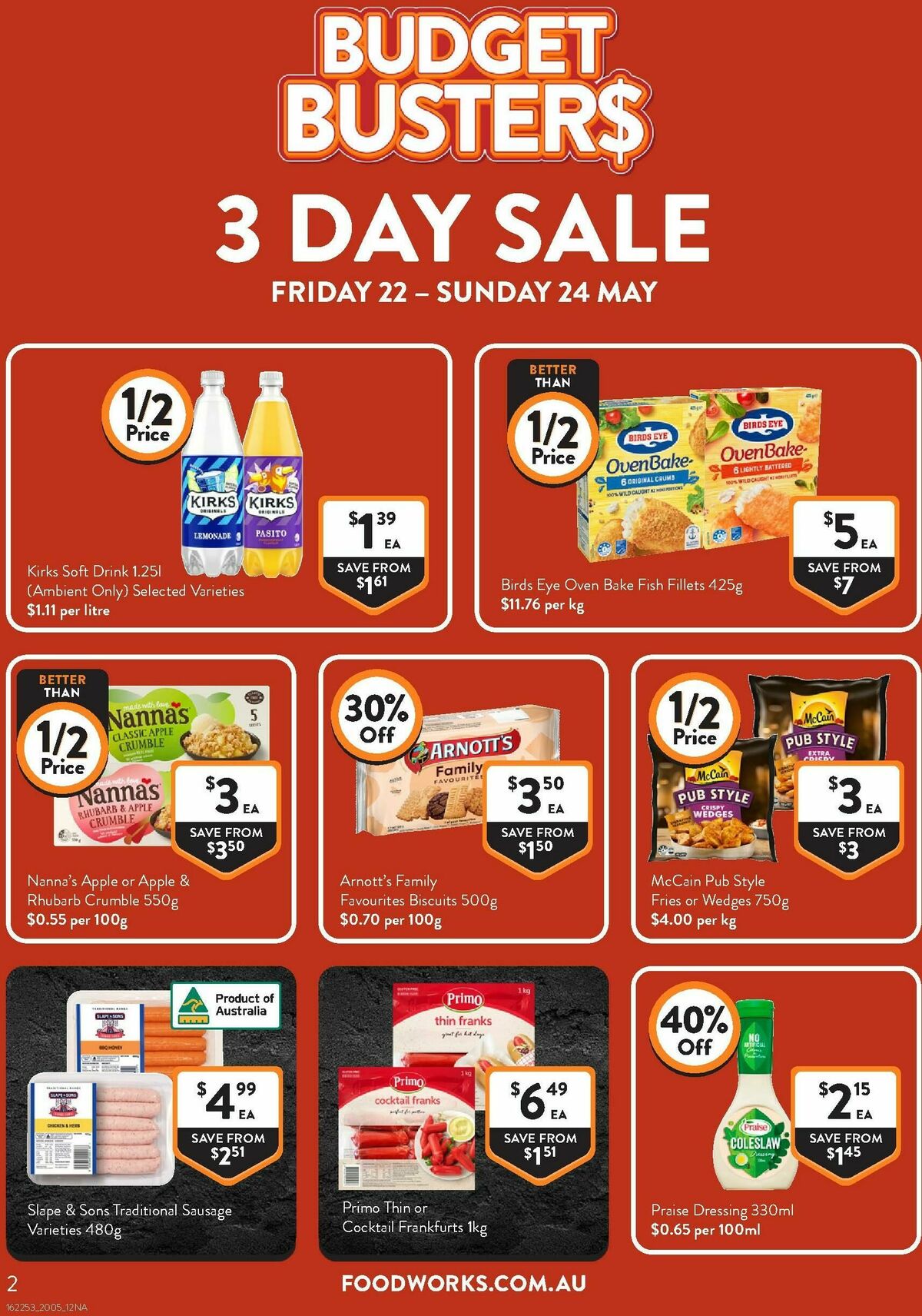FoodWorks Catalogues from 20 May