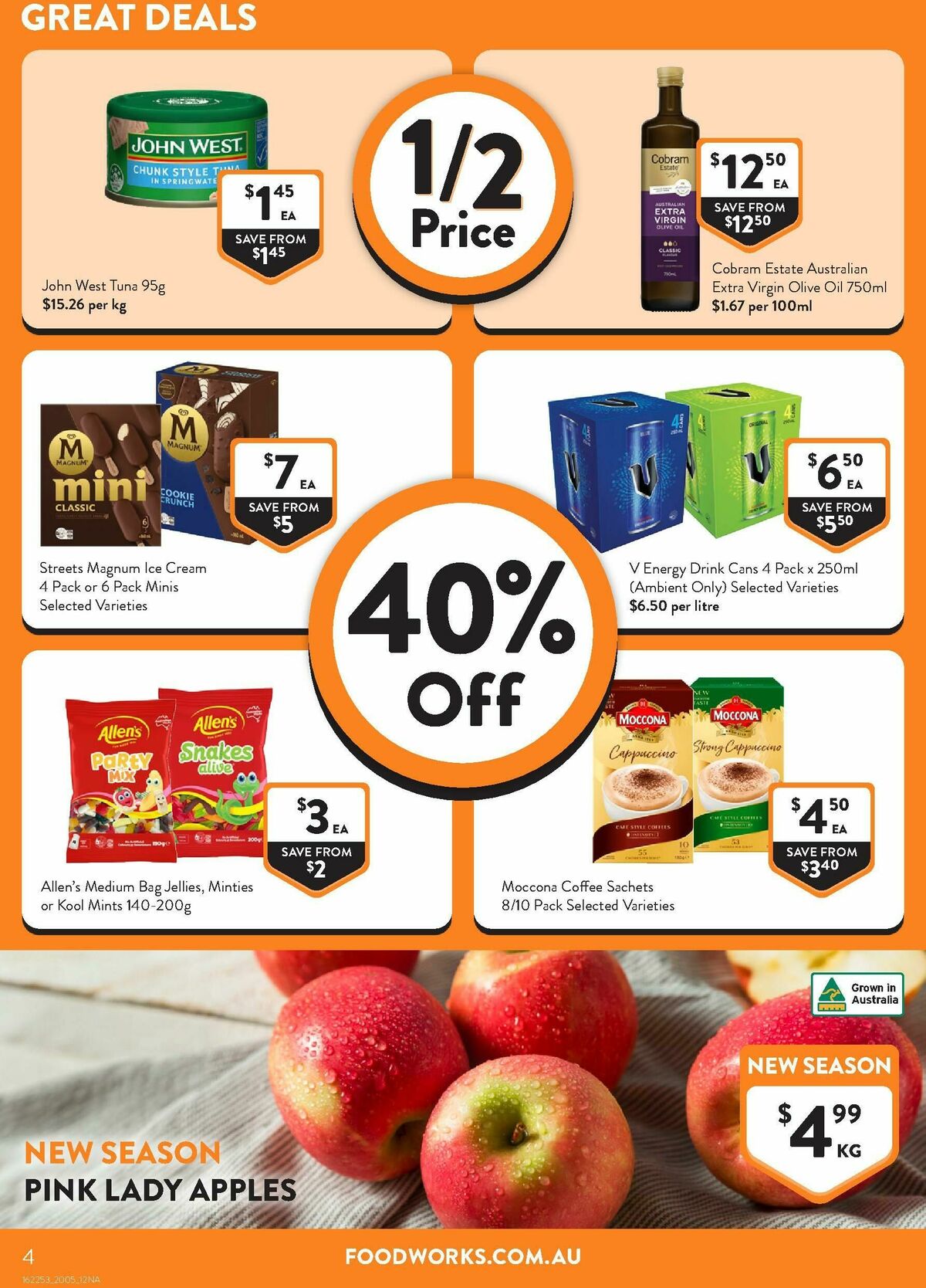 FoodWorks Catalogues from 20 May